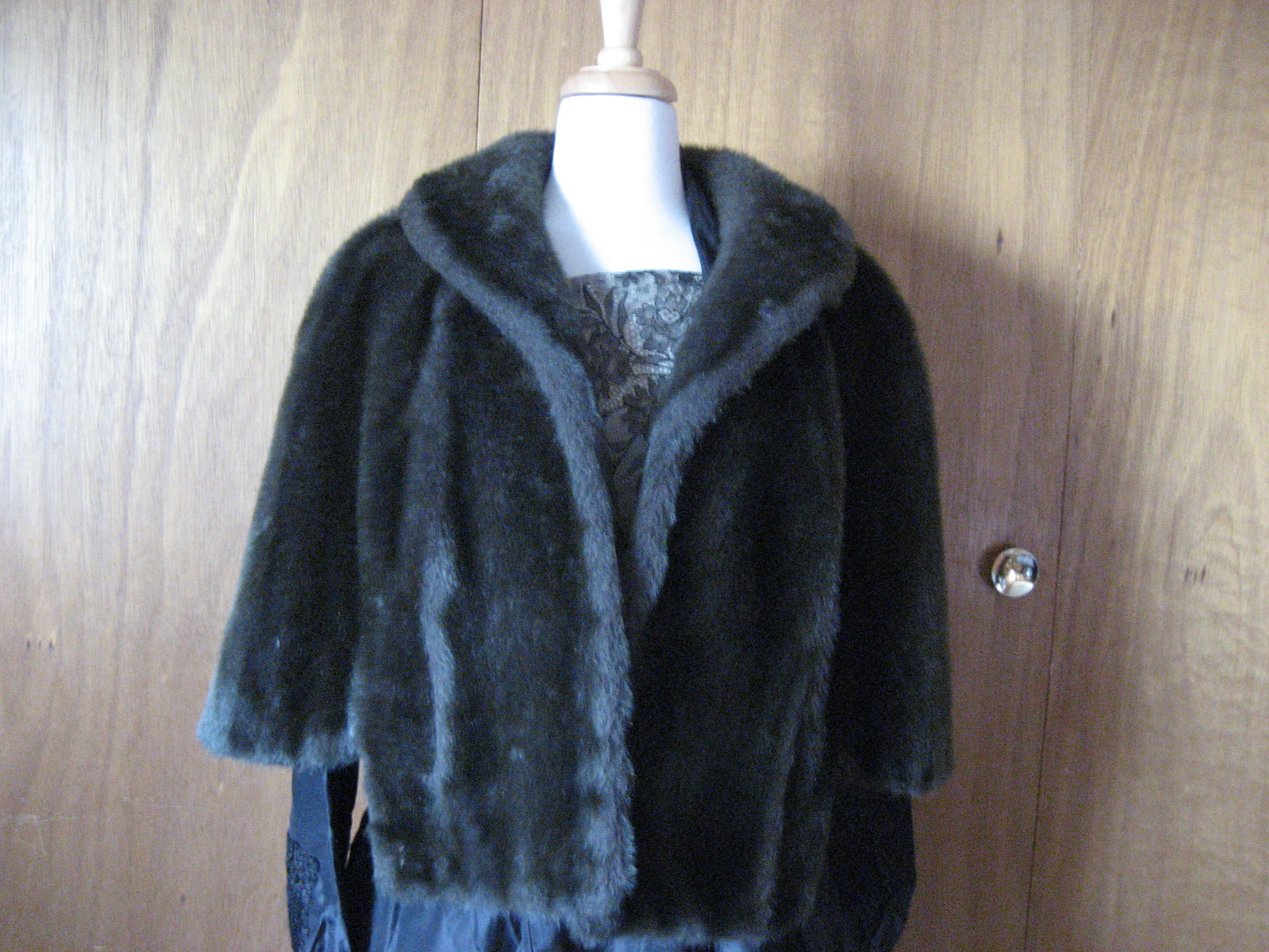 Faux Fur Shawl