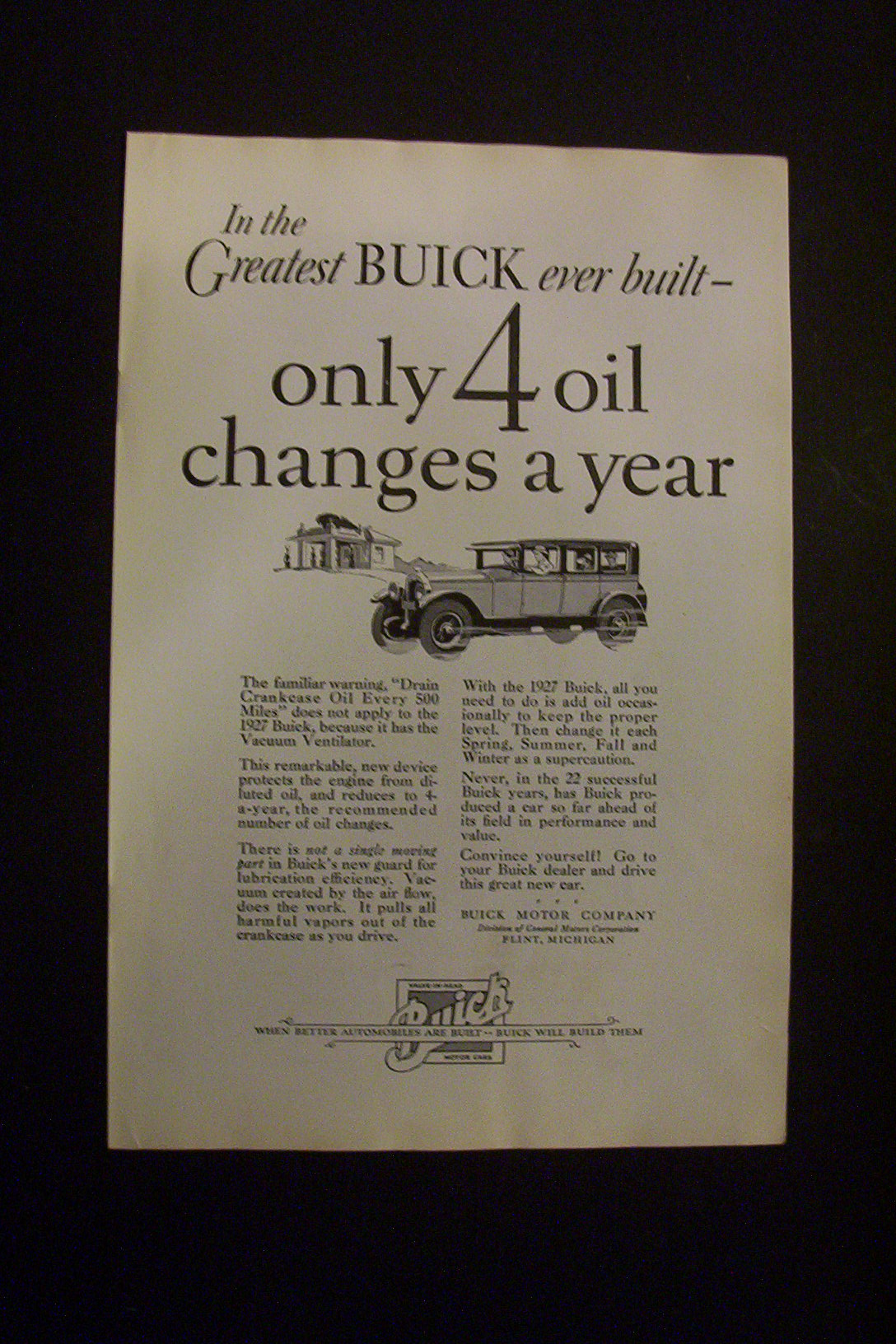 1926  Buick  Motor  Cars