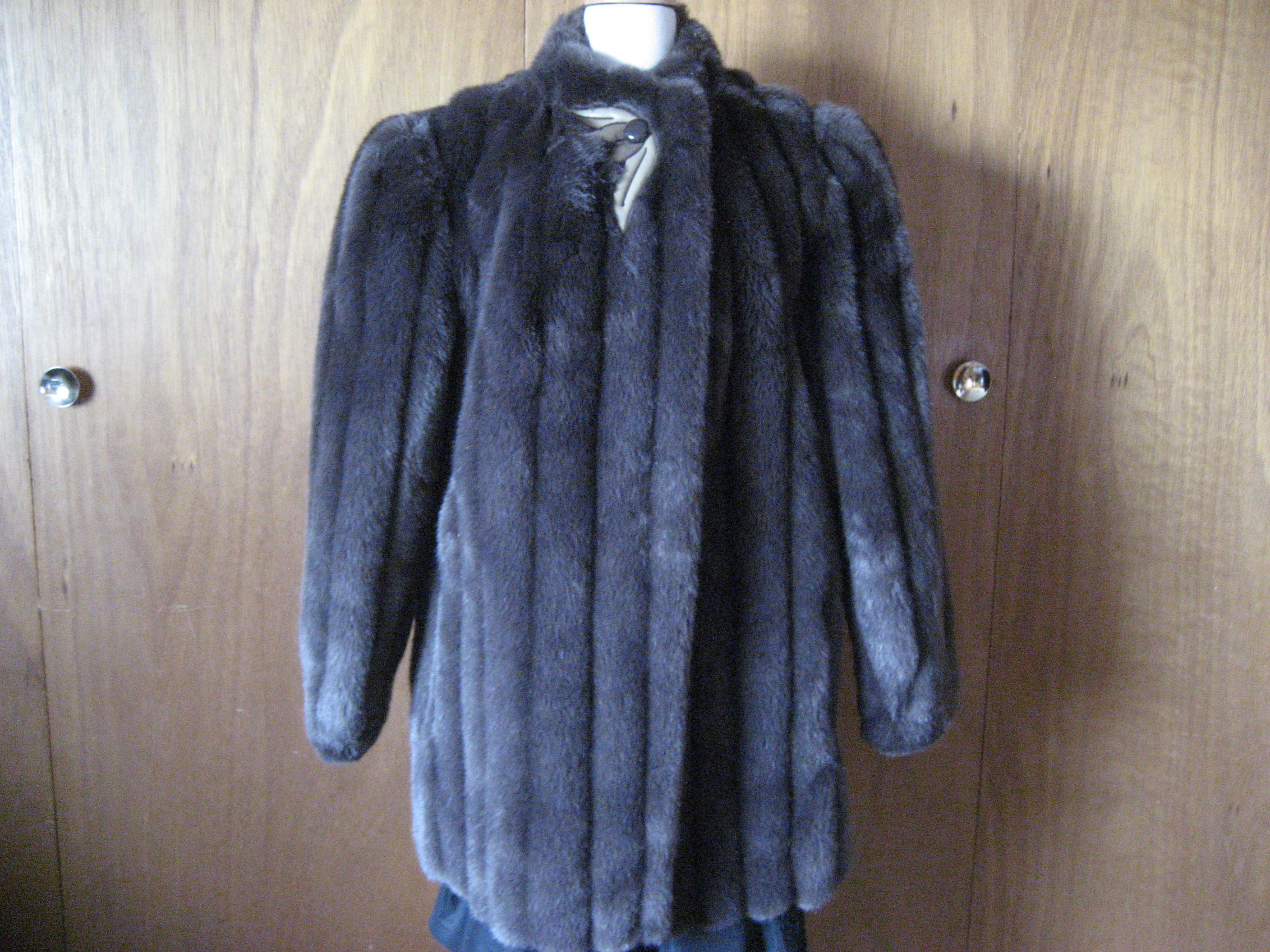 1940 Style Faux Fur Coat
