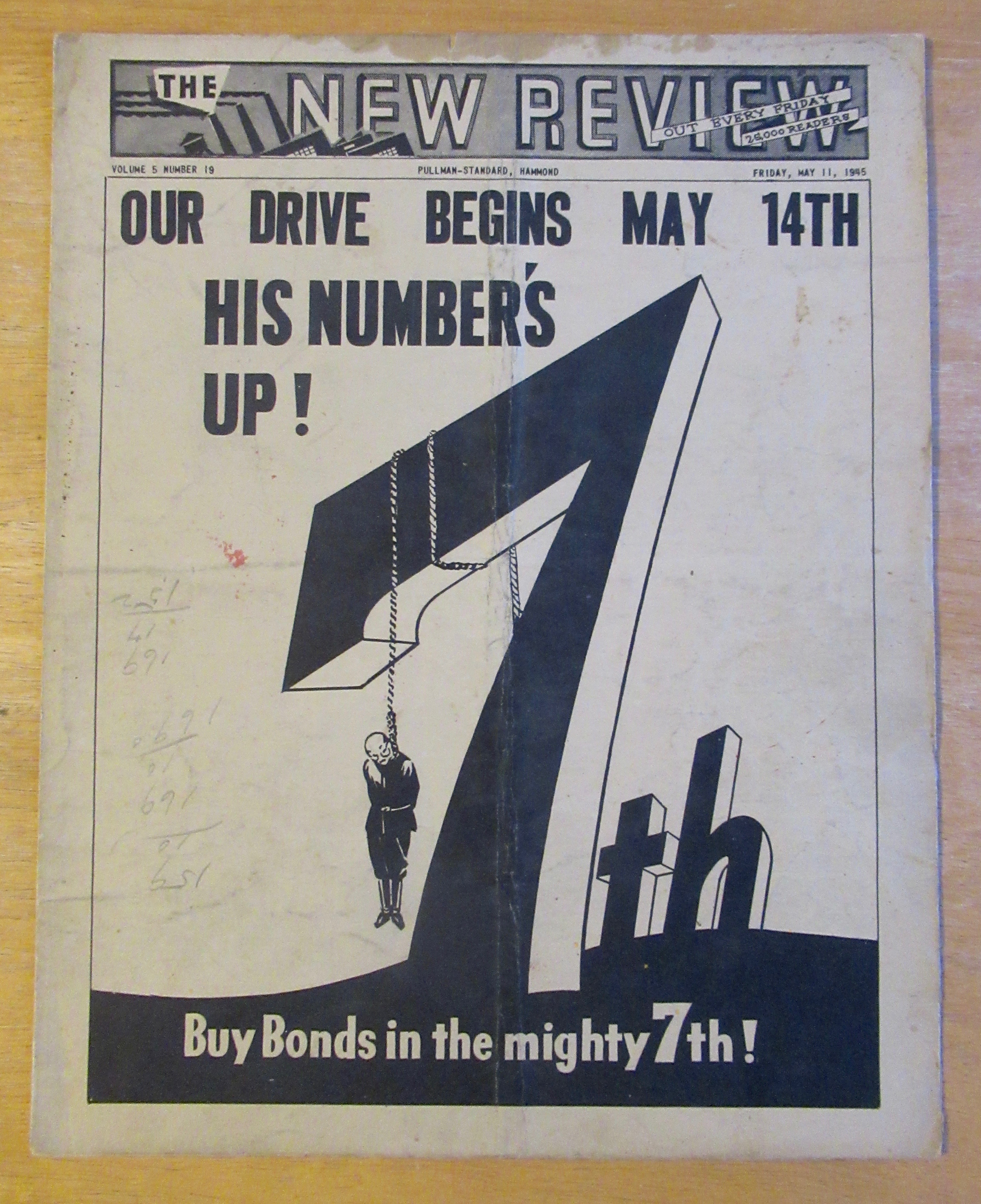 Original May 11, 1945 New Review Newsletter