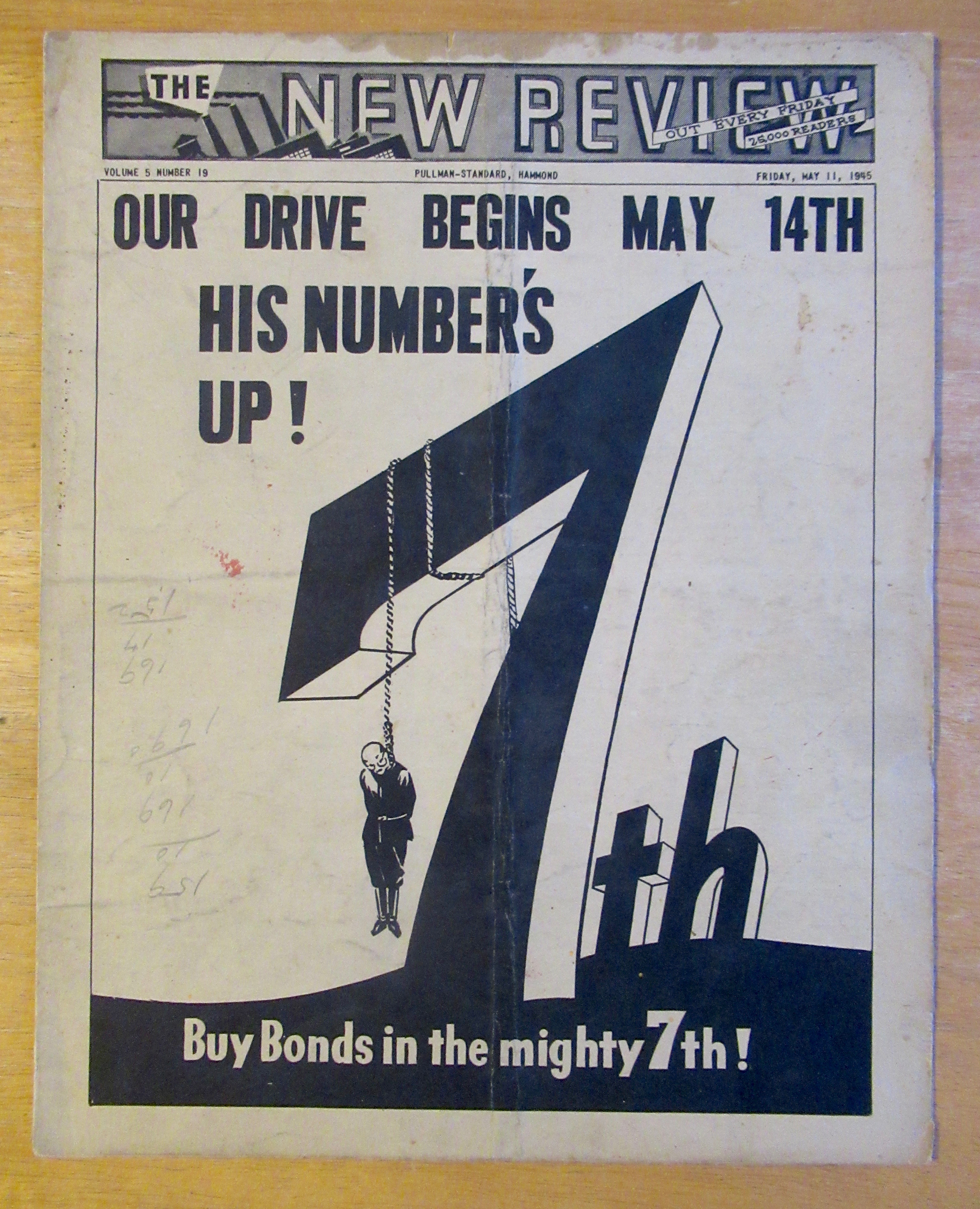 Original May 11, 1945 New Review Newsletter