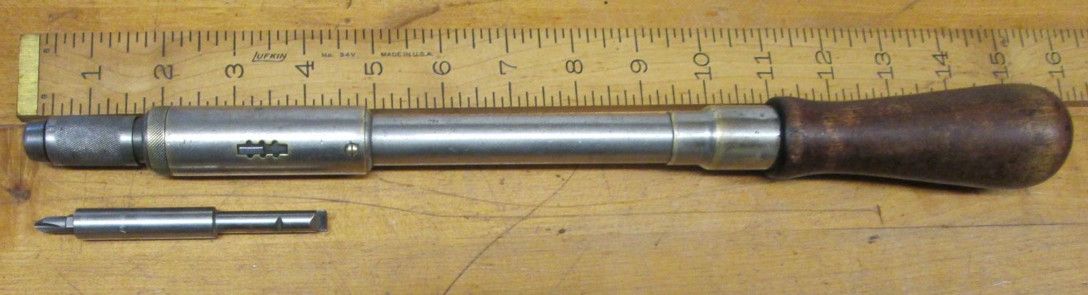 North Bros. Yankee No. 31 Screwdriver w/Phillips Tip