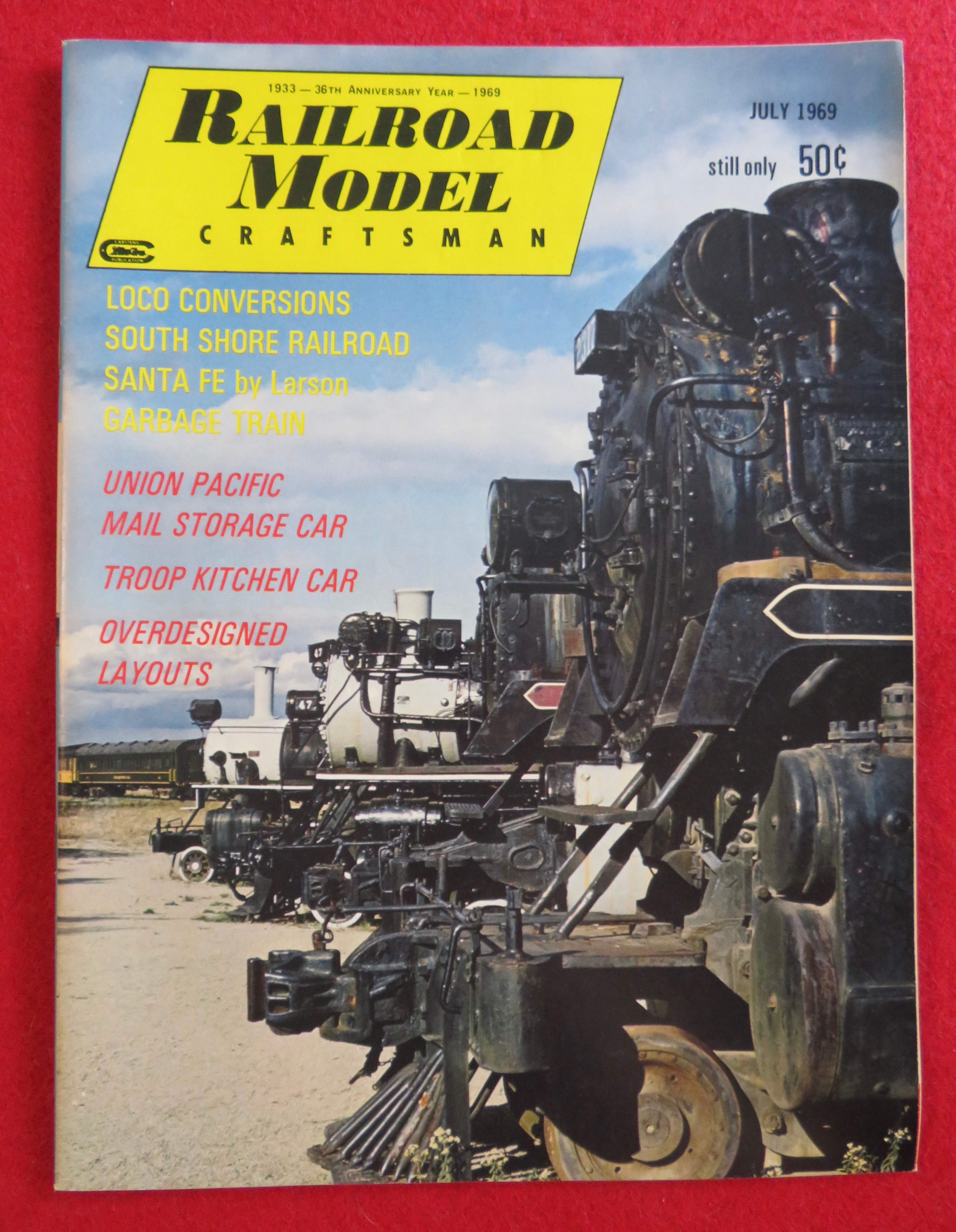 Railroad Model Craftsman Magazine July 1969