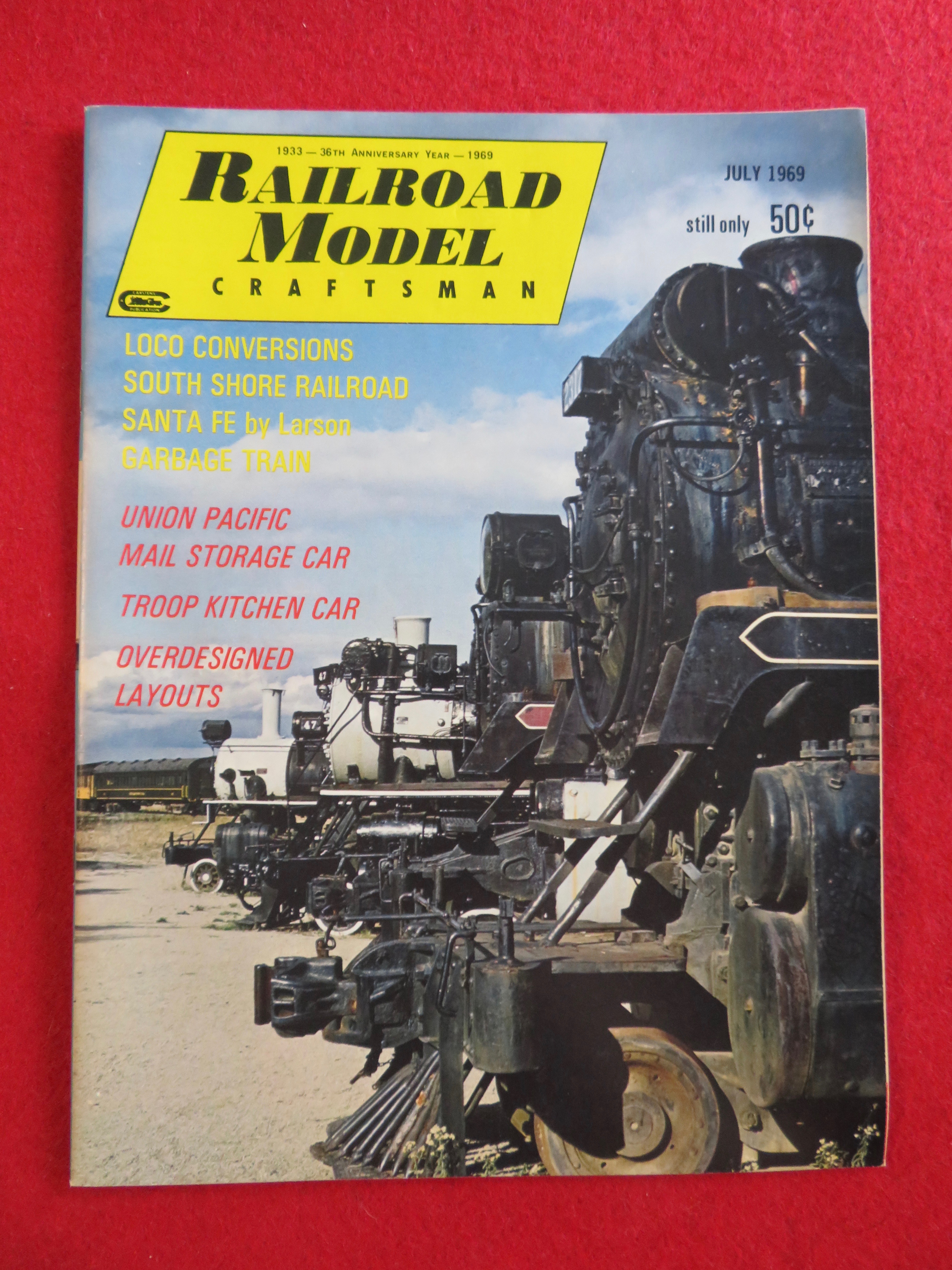 Railroad Model Craftsman Magazine July 1969