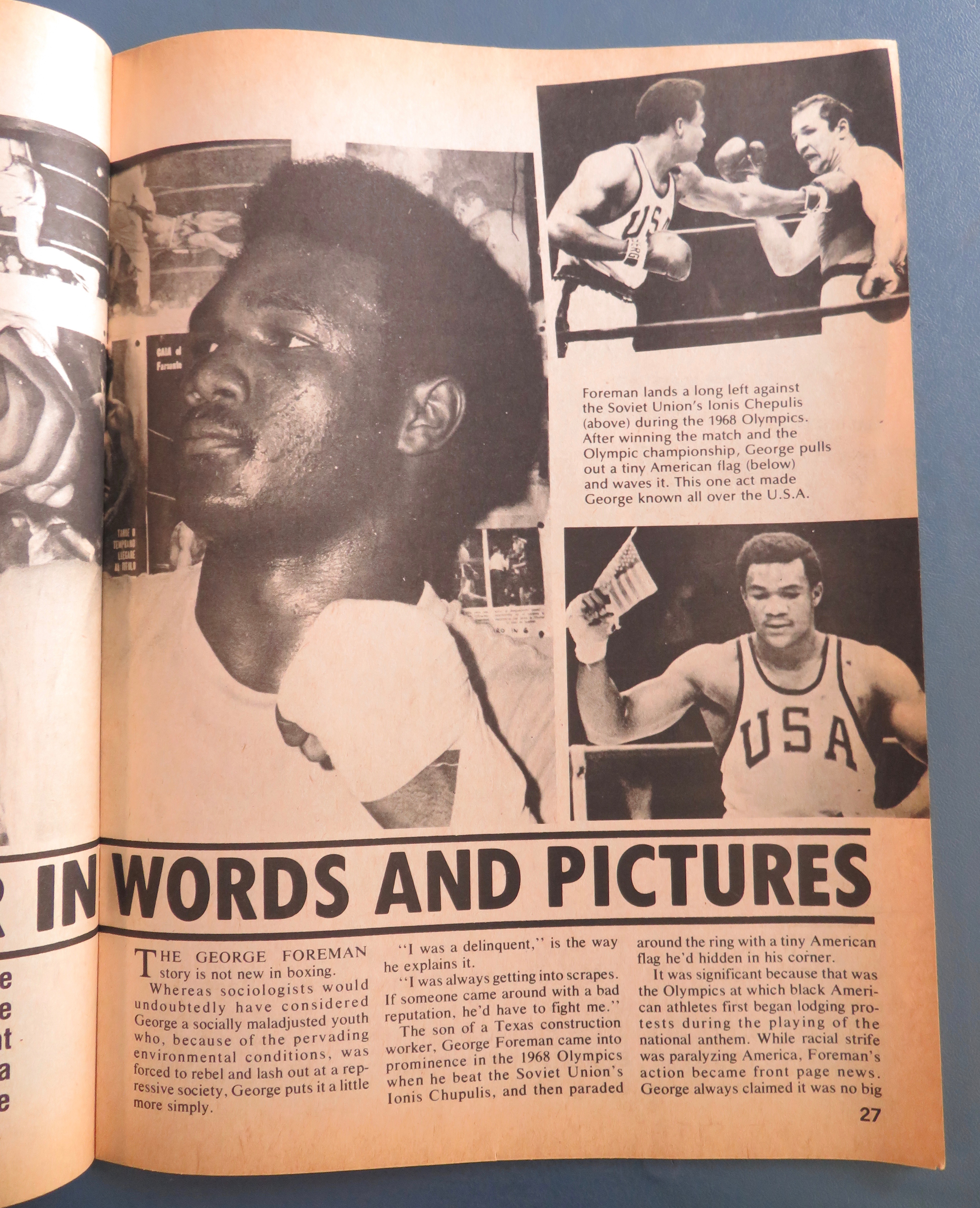 Big Book Of Boxing Magazine October 1974 Ali/Joe