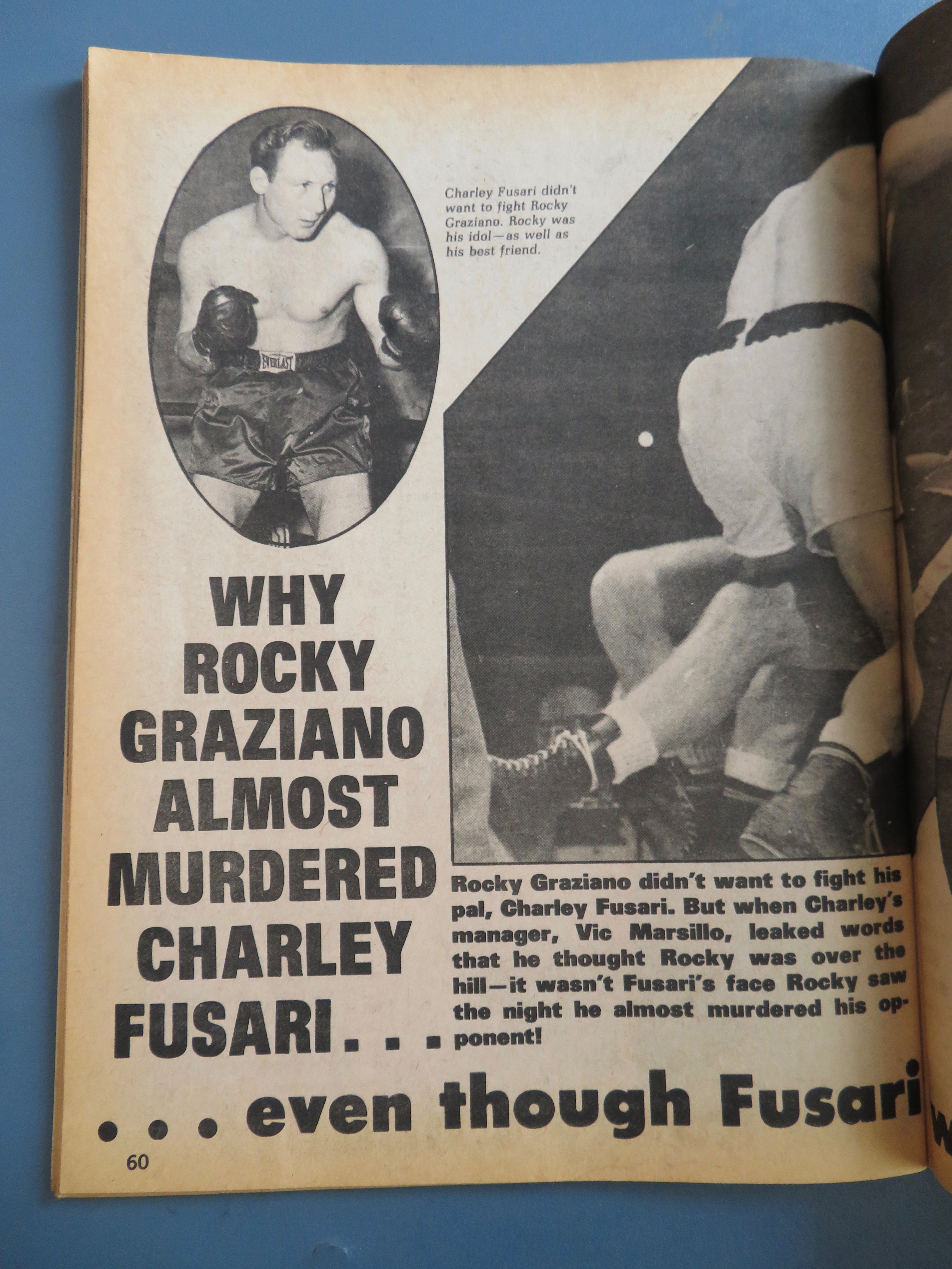 Big Book Of Boxing Magazine October 1974 Ali/Joe