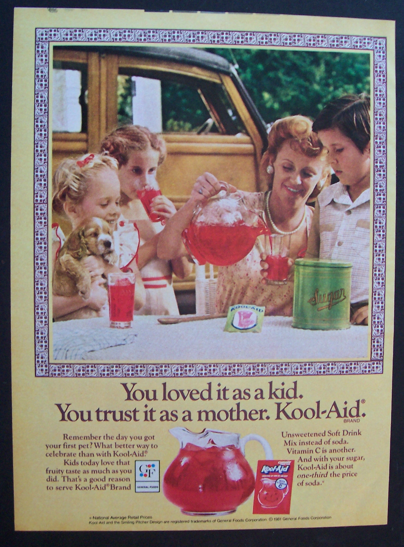 1981  Kool - Aid  Drink  Mix