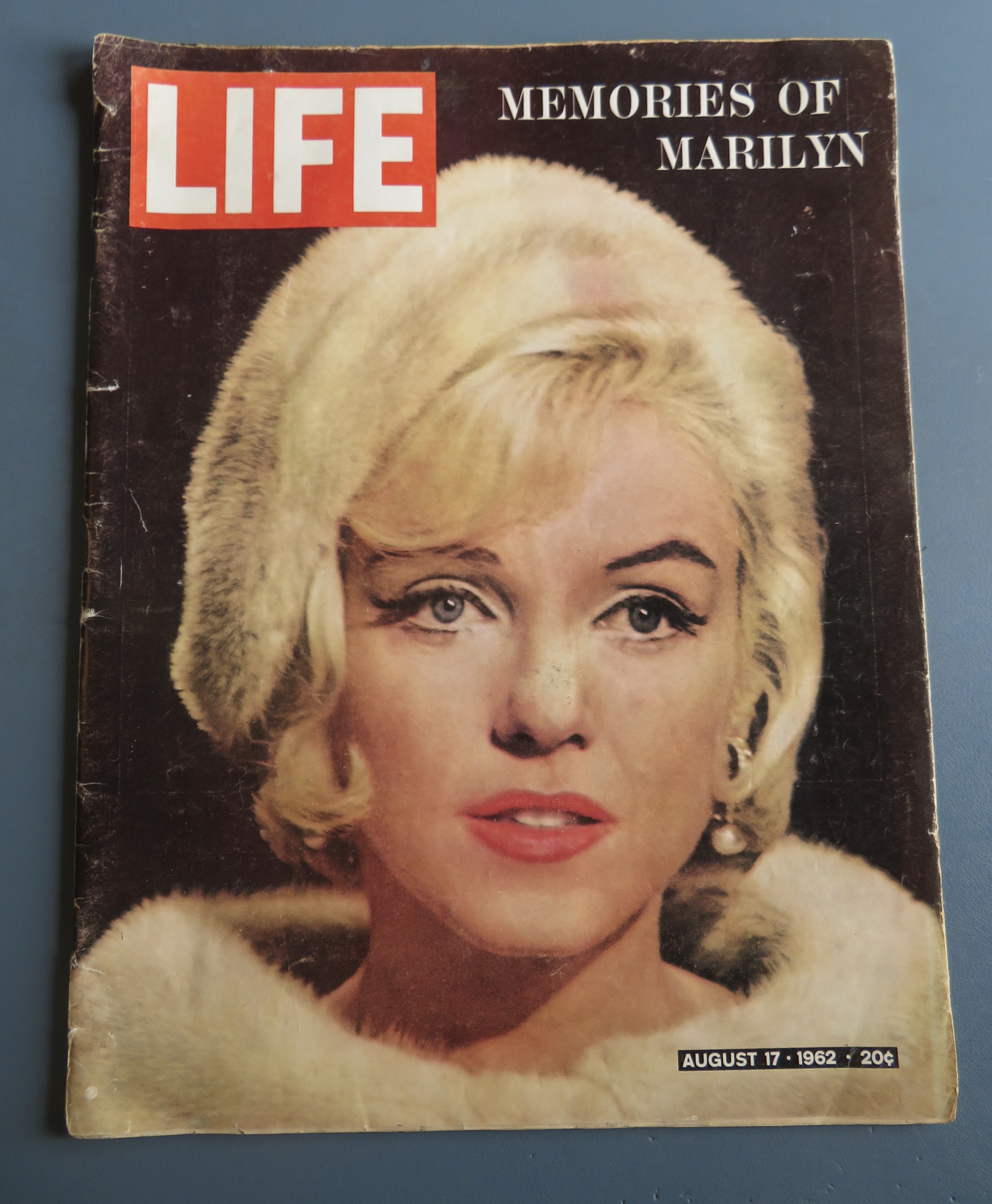 Life Magazine August 17, 1962 Marilyn Monroe Memories