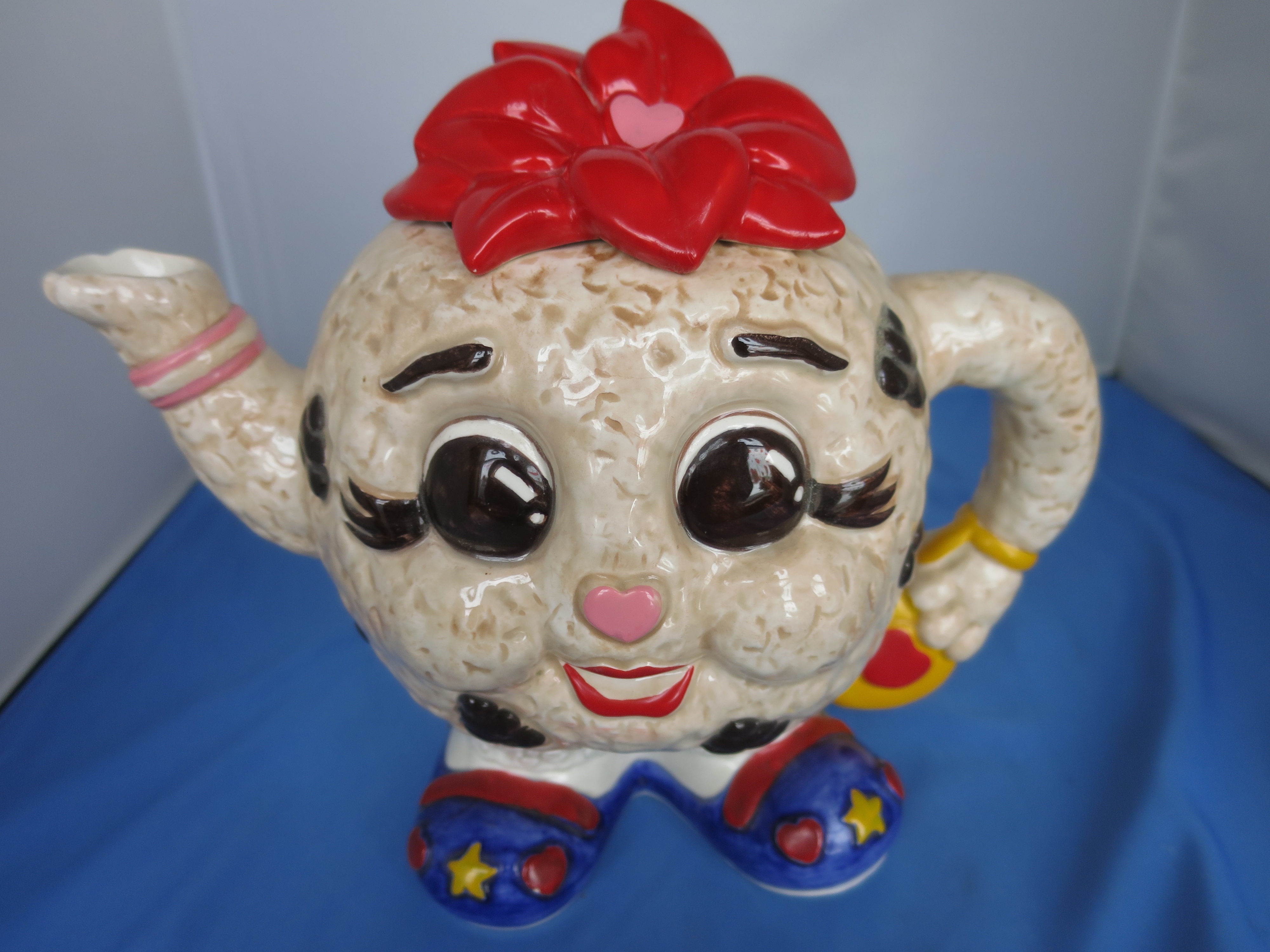 Fitz and Floyd Famous Amos Teapot Cookie