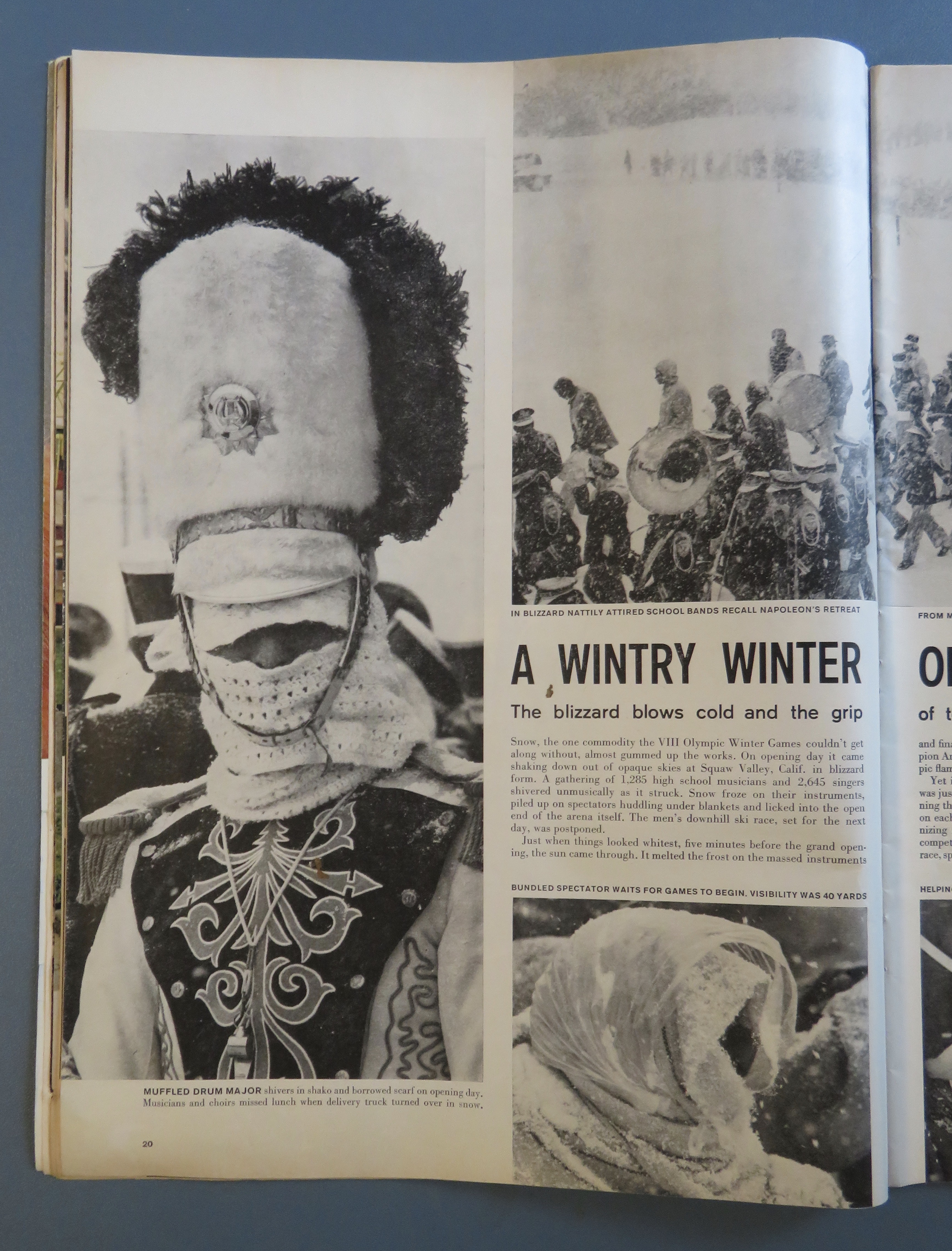 Life Magazine February 29, 1960 Olympic Ski Jumper