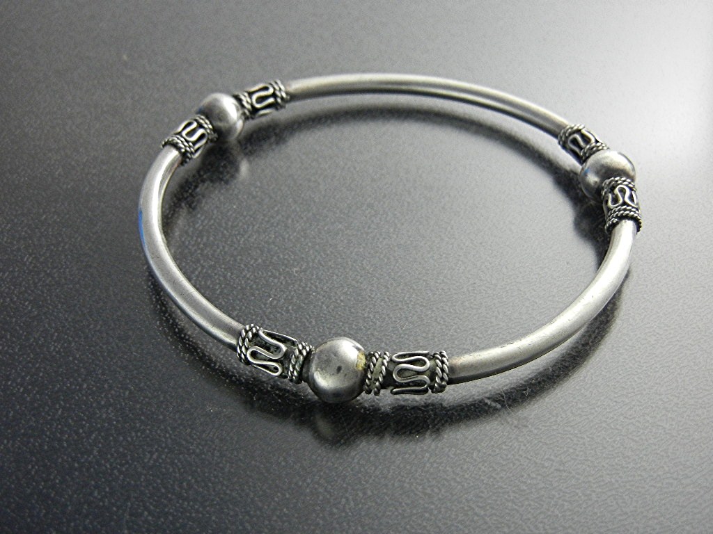 Bracelet Sterling Silver Cape Cod Bangle