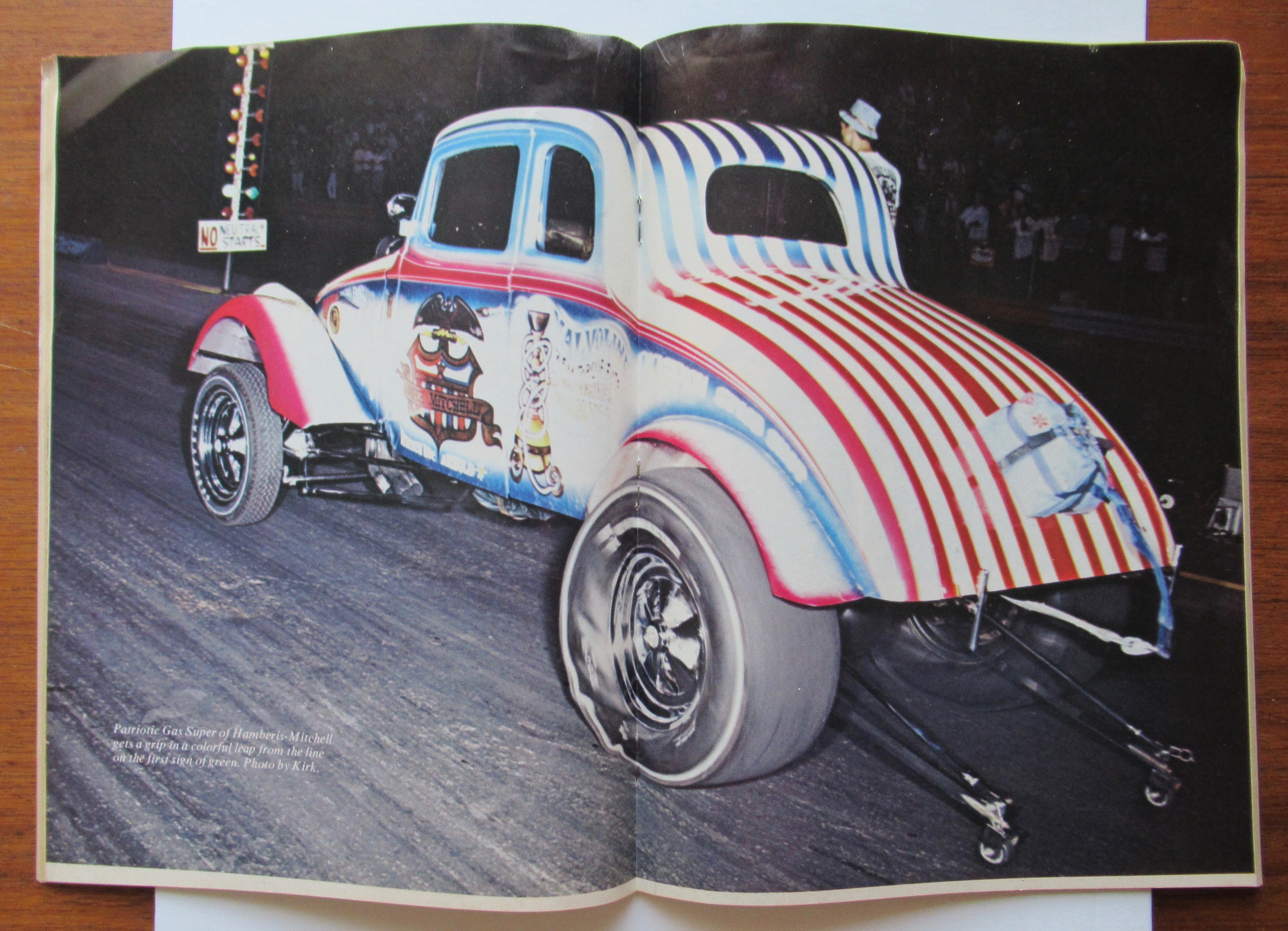 Drag Racing Magazine January 1969 Invader: Wild Vette