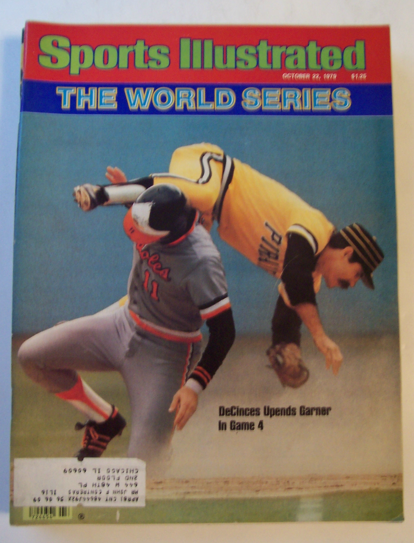 Sports Illustrated Magazine-Oct 22, 1979-World Series