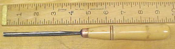 Buck Brothers Gouge Chisel 5/16 inch Tanged Carving
