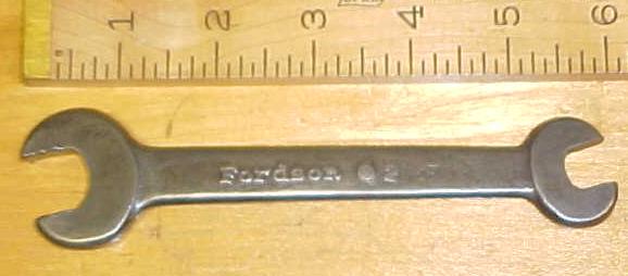 Fordson Wrench Open End 7/16-5/8 inch