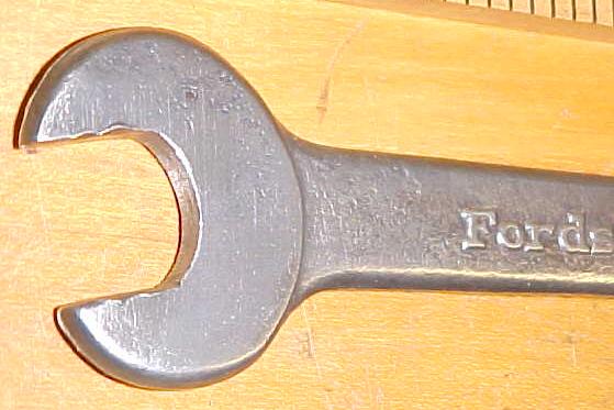 Fordson Wrench Open End 7/16-5/8 inch