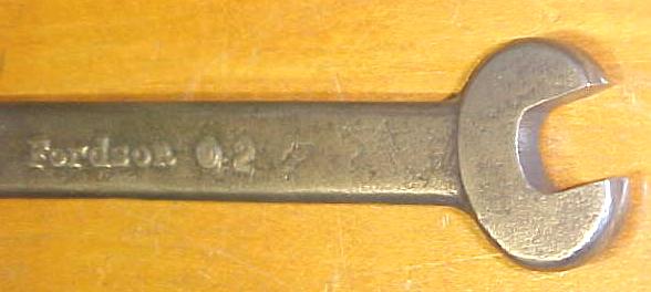 Fordson Wrench Open End 7/16-5/8 inch