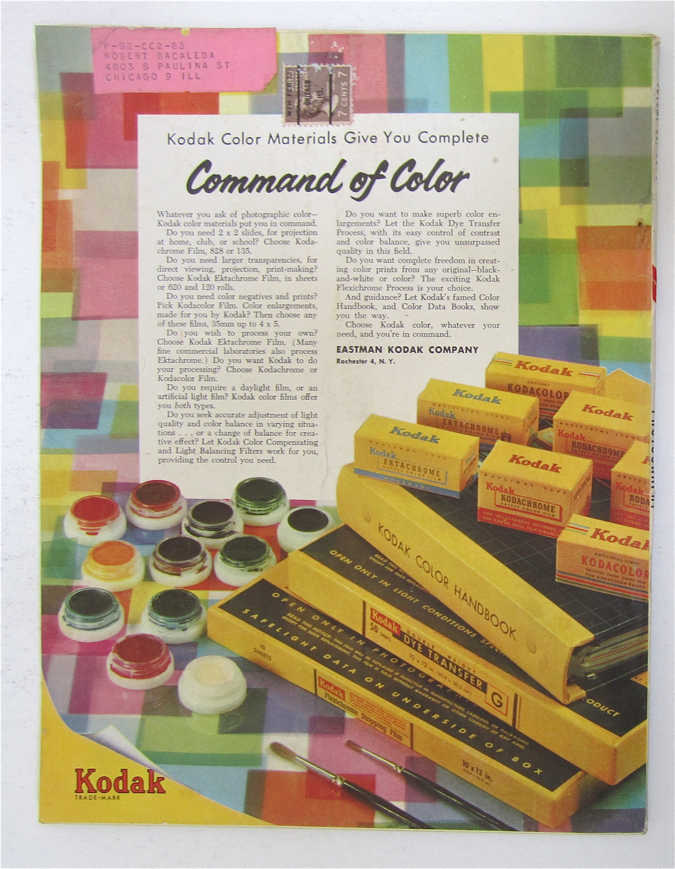 Photography Magazine March 1953 Foster Ensminger