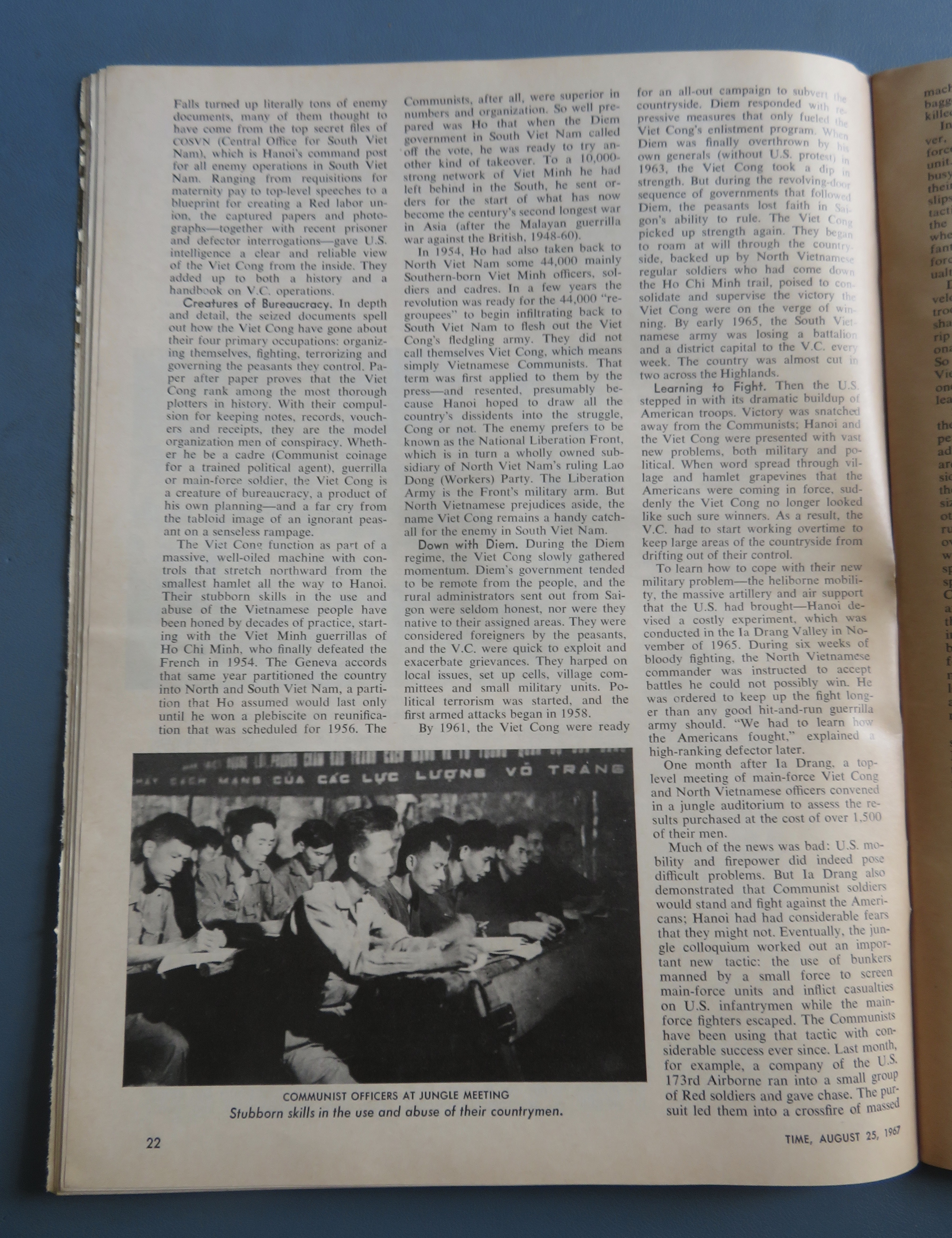 Time Magazine August 25, 1967 Inside The Viet Song