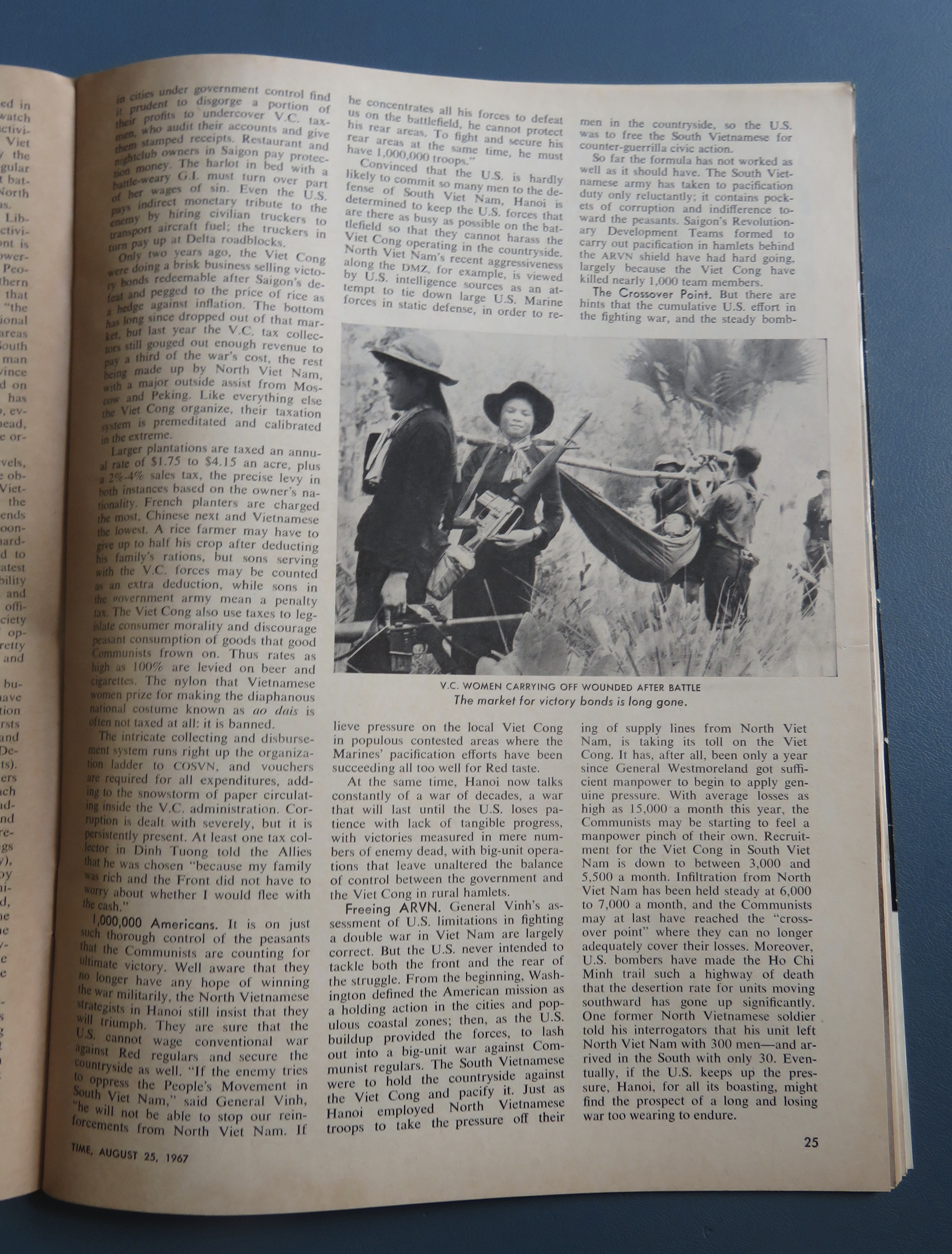 Time Magazine August 25, 1967 Inside The Viet Song