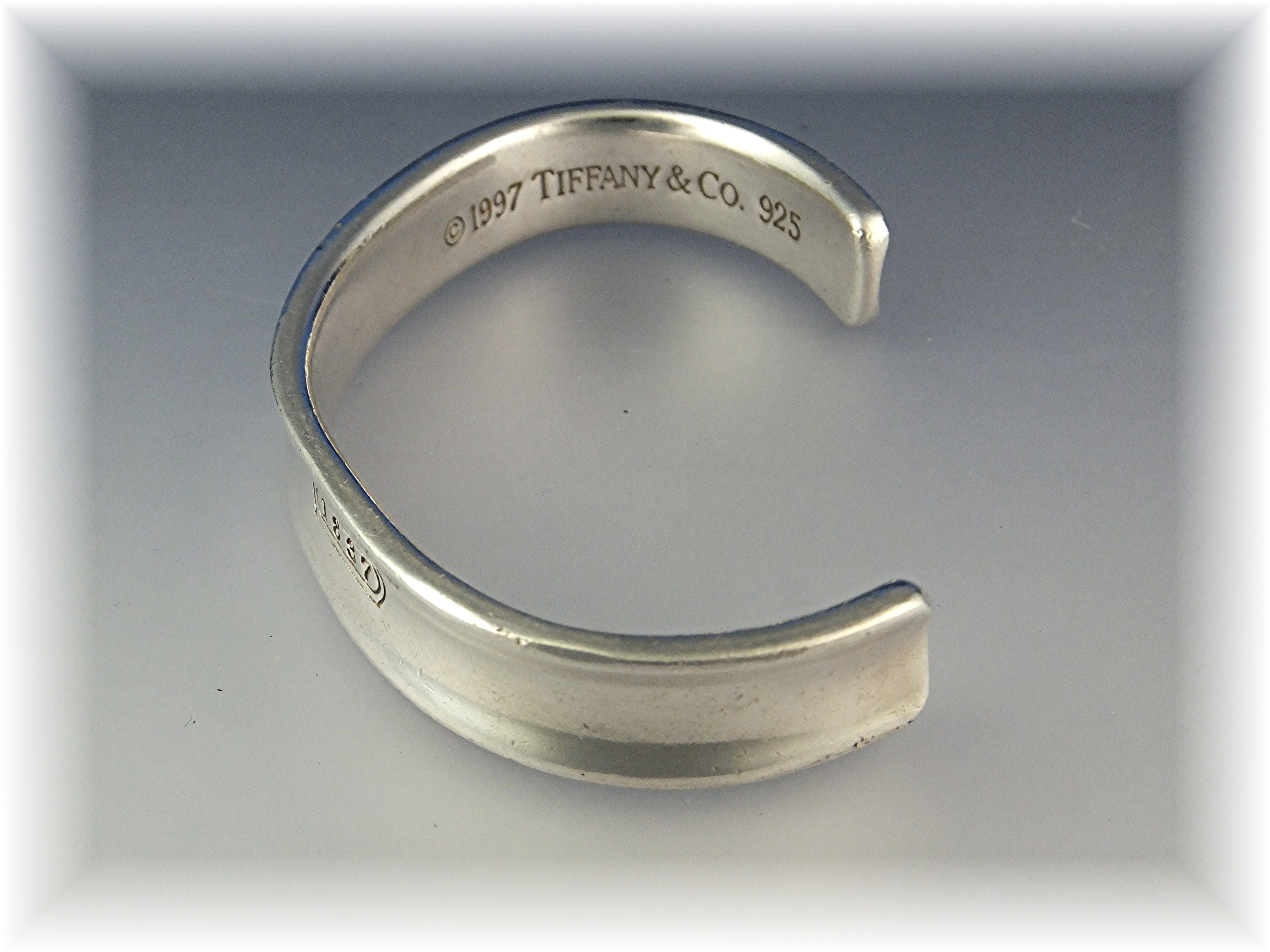 Bracelet Sterling Silver TIFFANY Cuff 1997