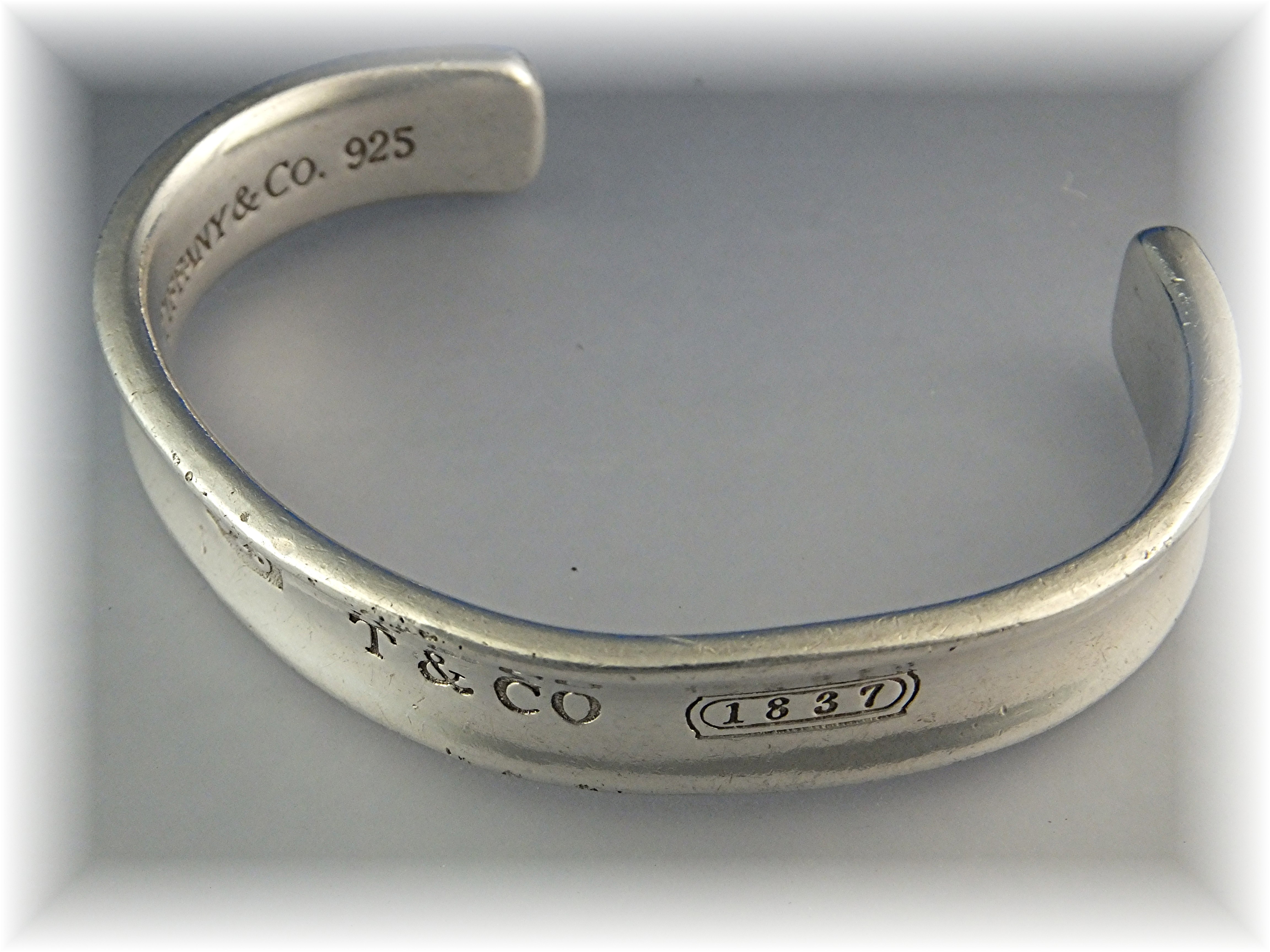 Bracelet Sterling Silver TIFFANY Cuff 1997
