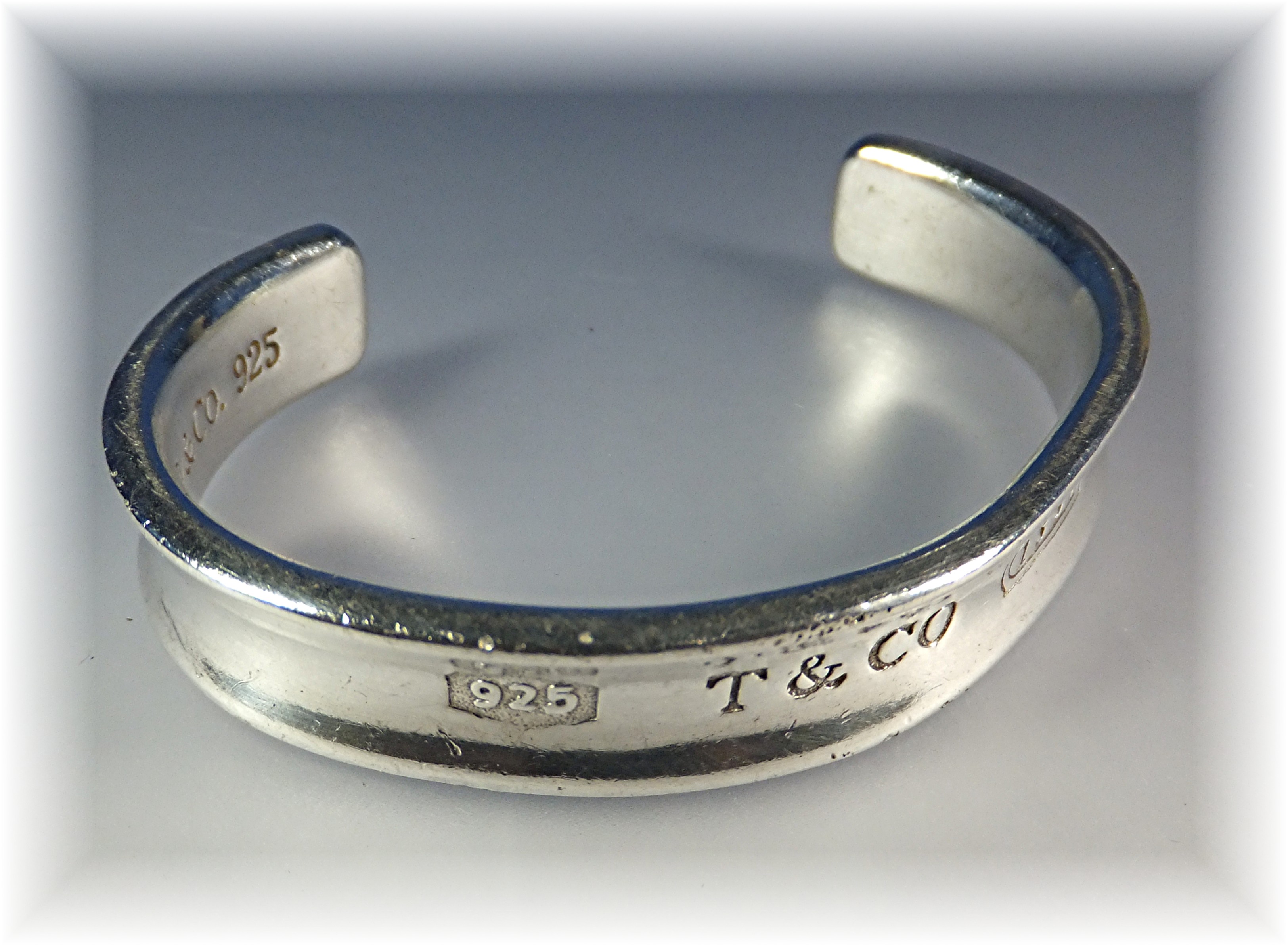 Bracelet Sterling Silver TIFFANY Cuff 1997