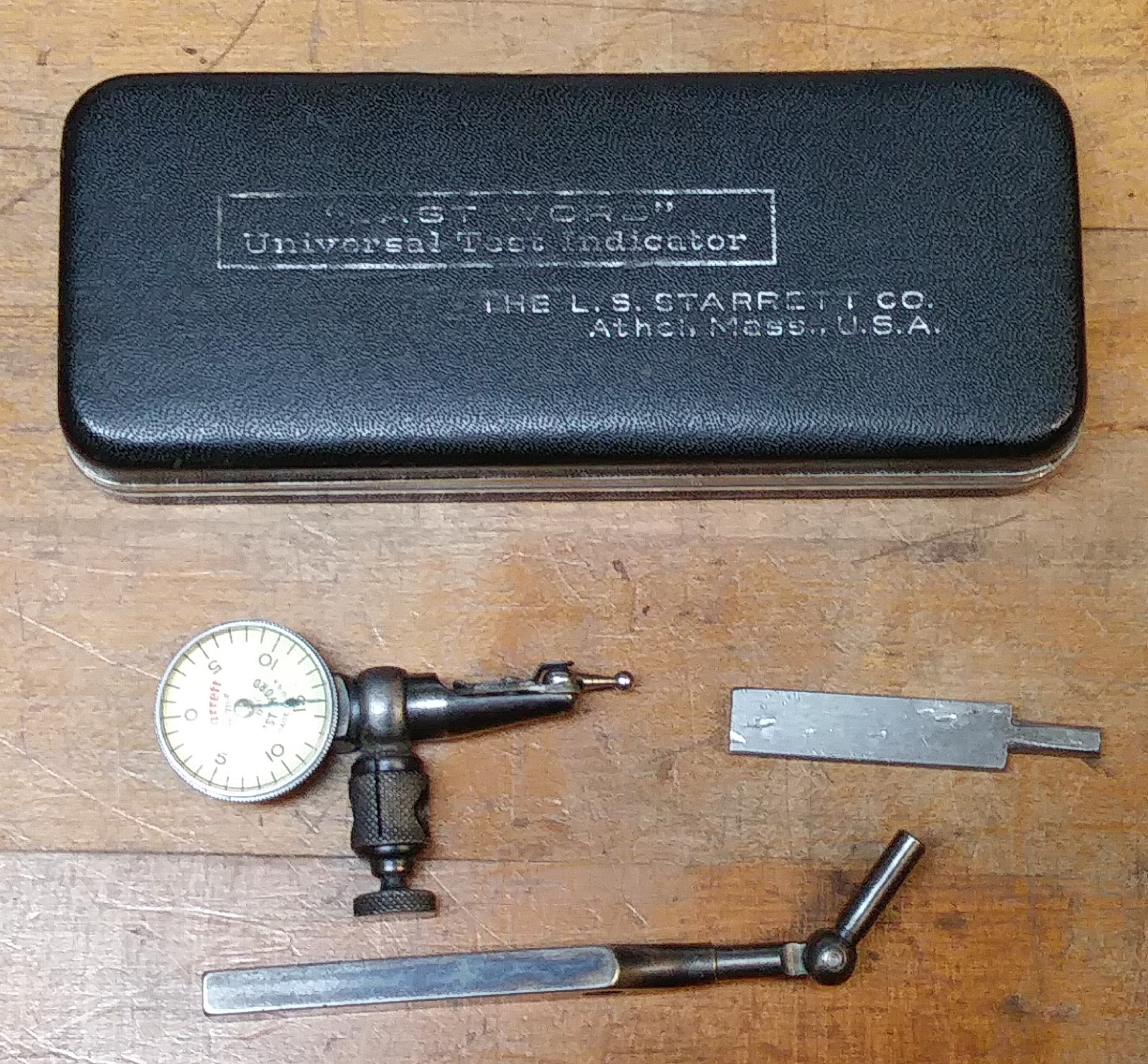 Starrett Last Word Dial Test Indicator No. 711-F Set