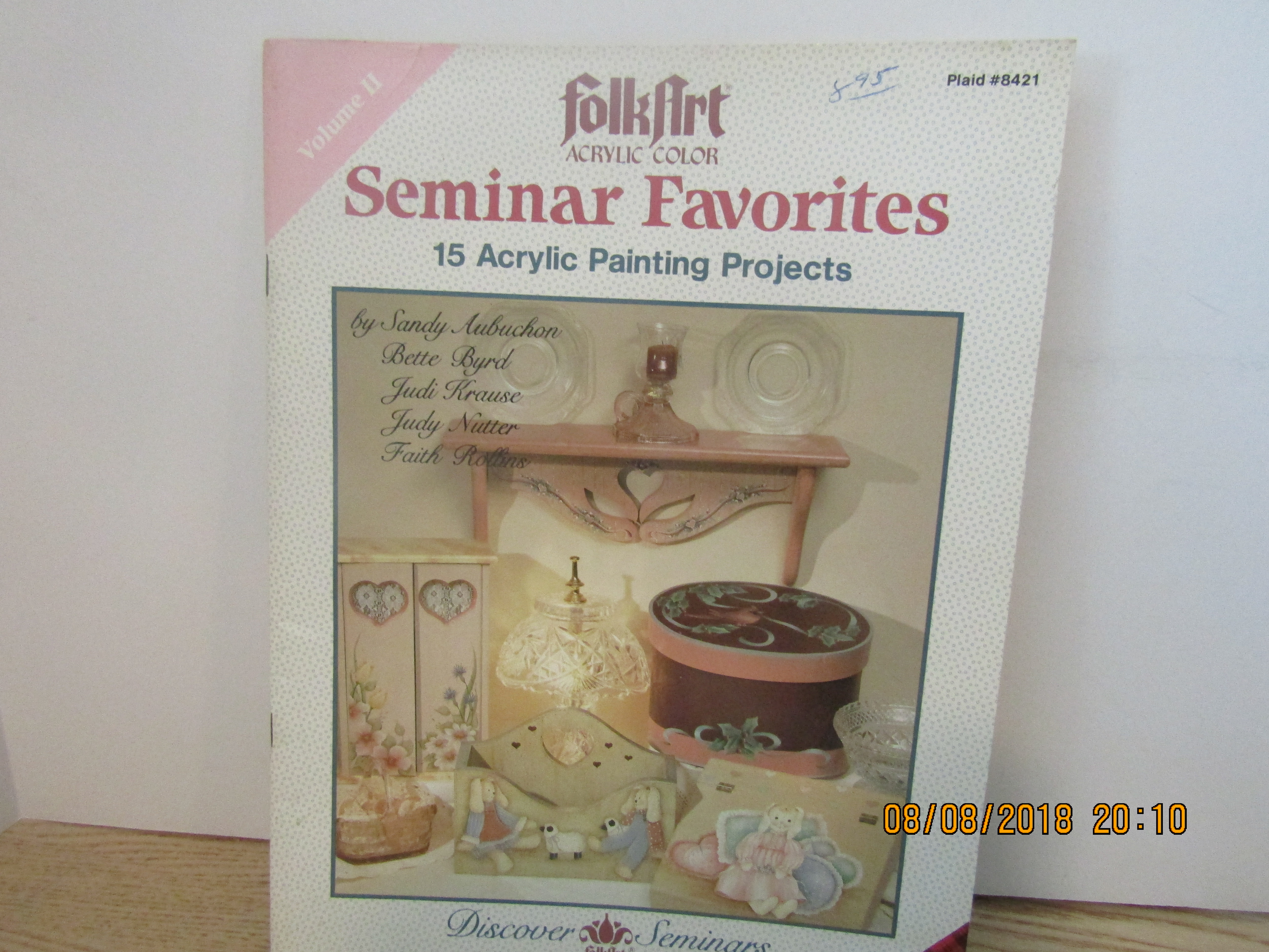 Plaid Craft Book FolkArt Seminar Favorites  Vol 2 #8421