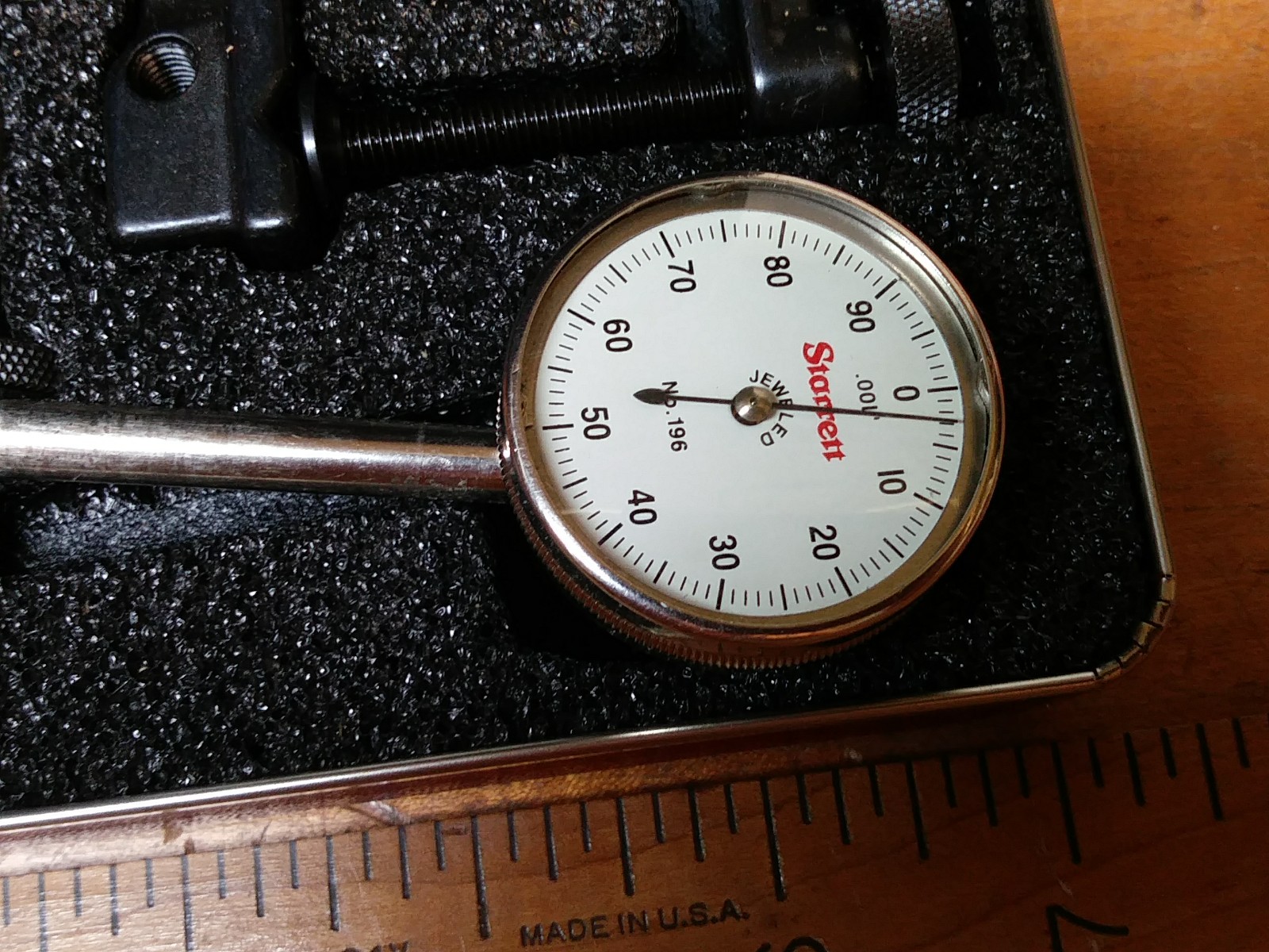 Starrett No. 196 Dial Test Indicator Set