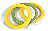 Bakelite Bangles 2 Gold 1 Green