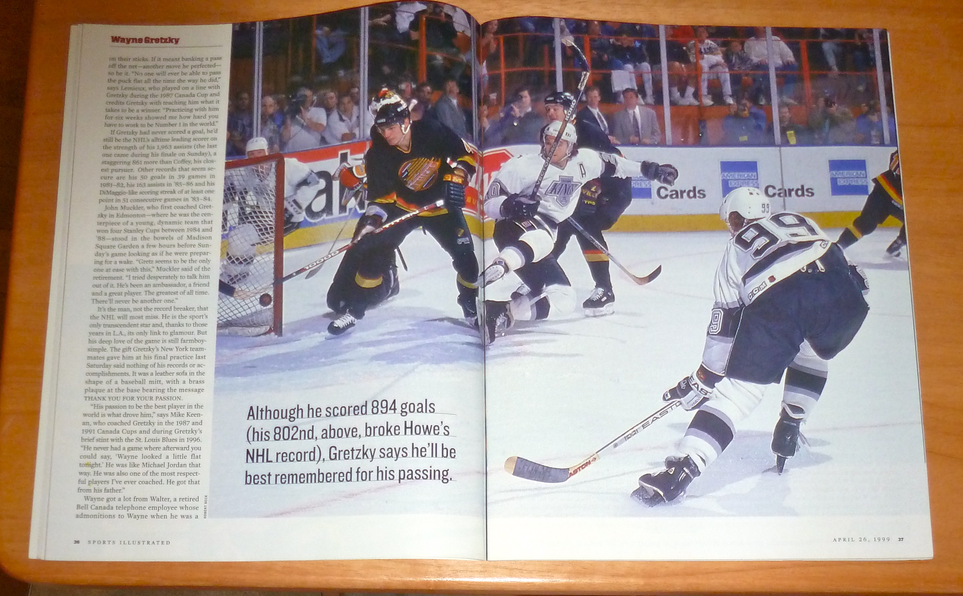 Sports Illustrated-April 26, 1999-Wayne Gretzky