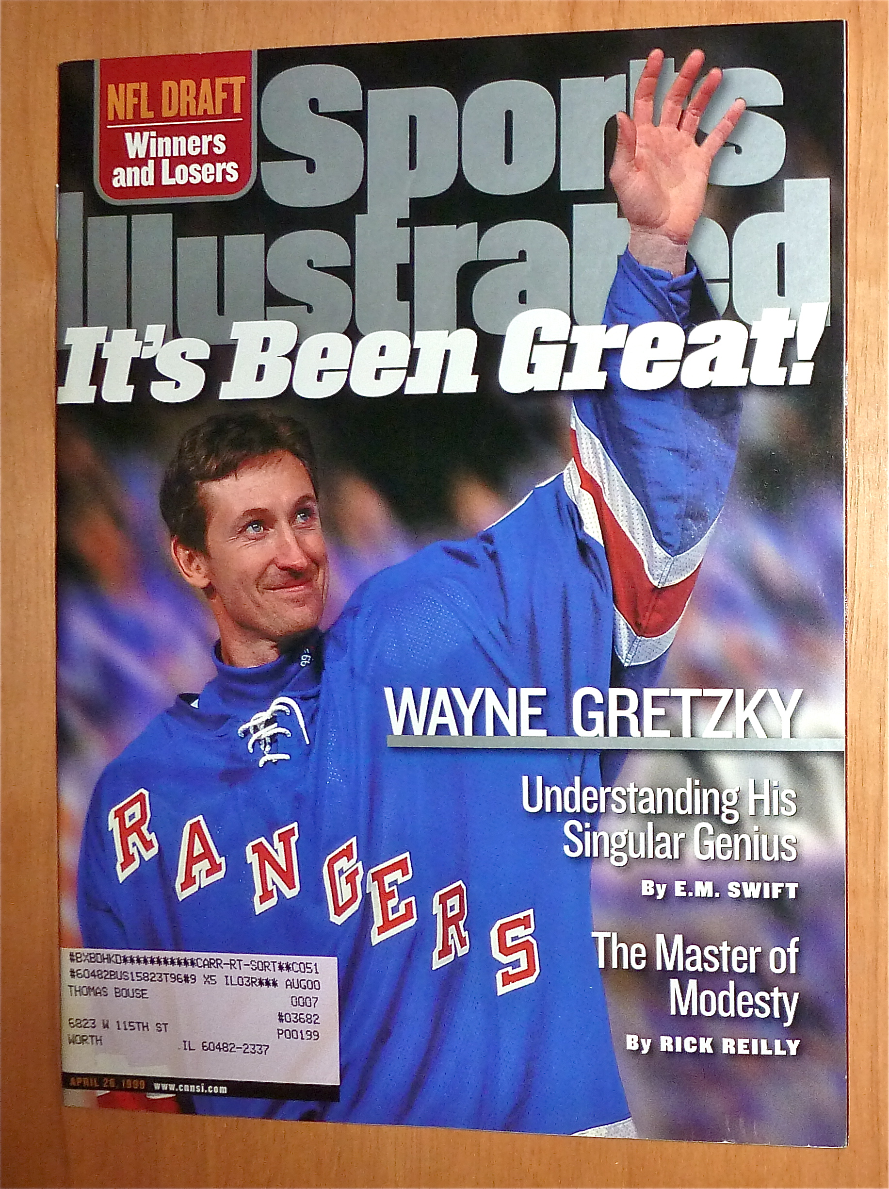 Sports Illustrated-April 26, 1999-Wayne Gretzky
