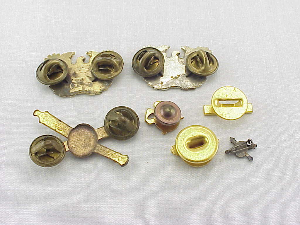 7 Vintage United States Armed Forces Military Pins