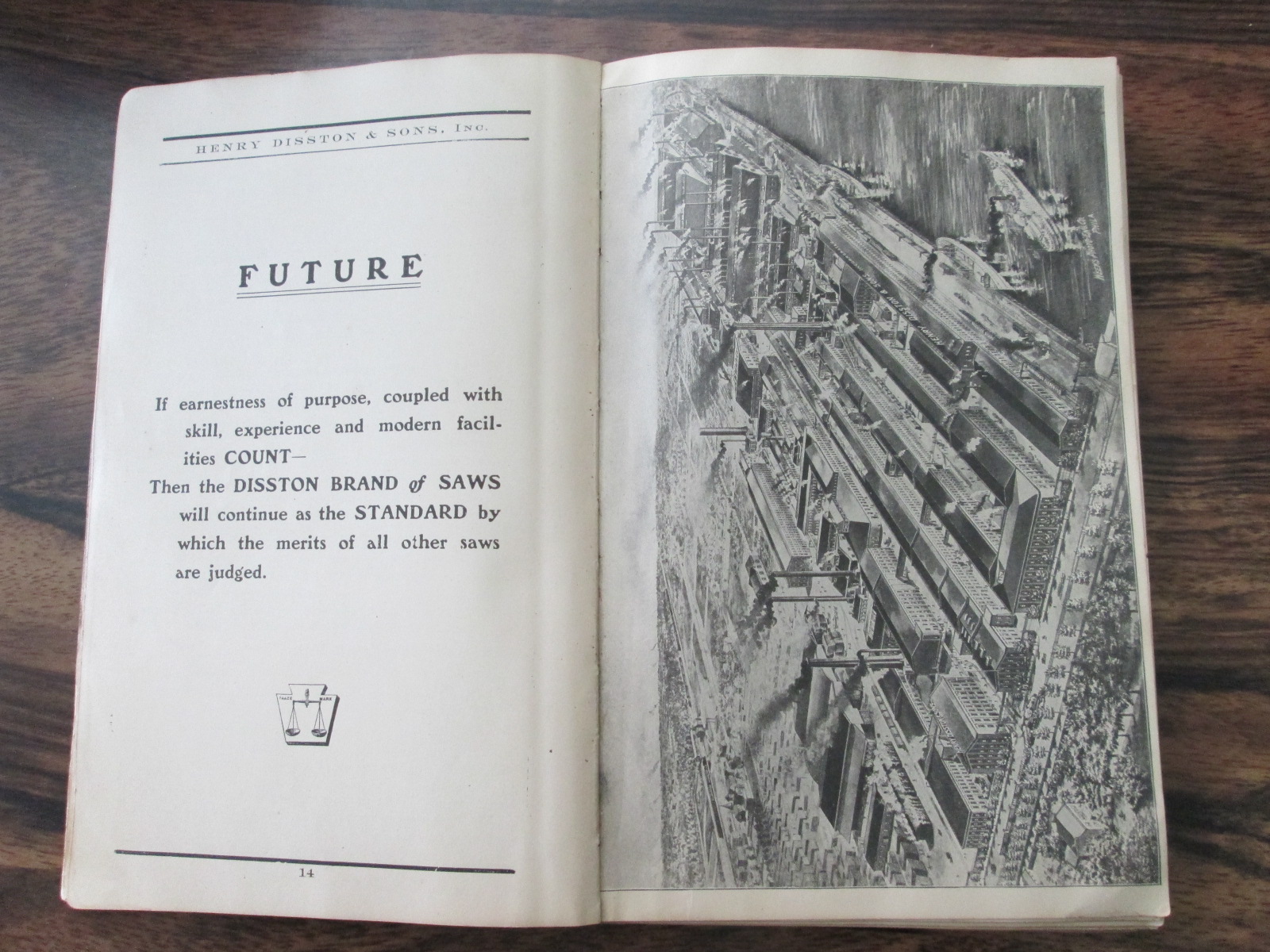 Disston Handbook on Saws 1907 First Edition