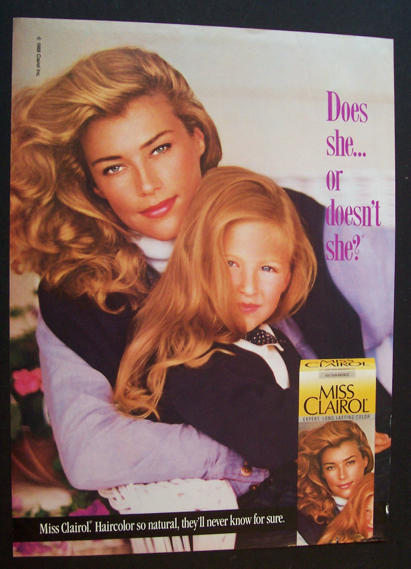 1989  Miss  Clairol  Hair Color