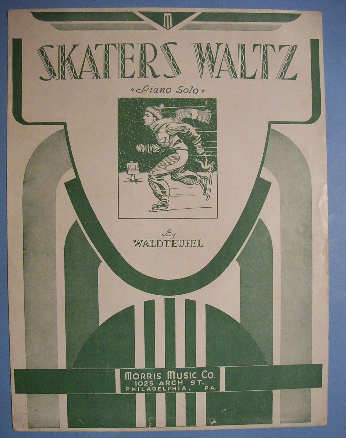 Sheet Music For 1935 Skaters Waltz