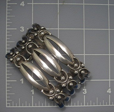 Taxco Mexico Sterling Silver Bracelet R CHAVARRIETA