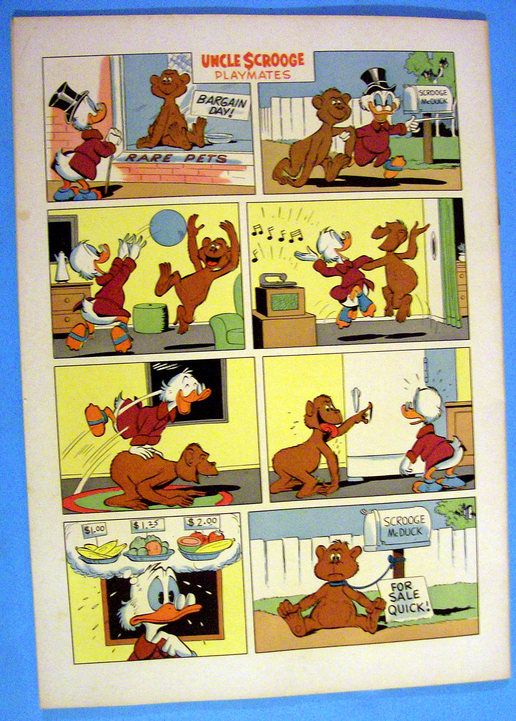 Walt Disney's Uncle Scrooge Comic #38-June-August 1962