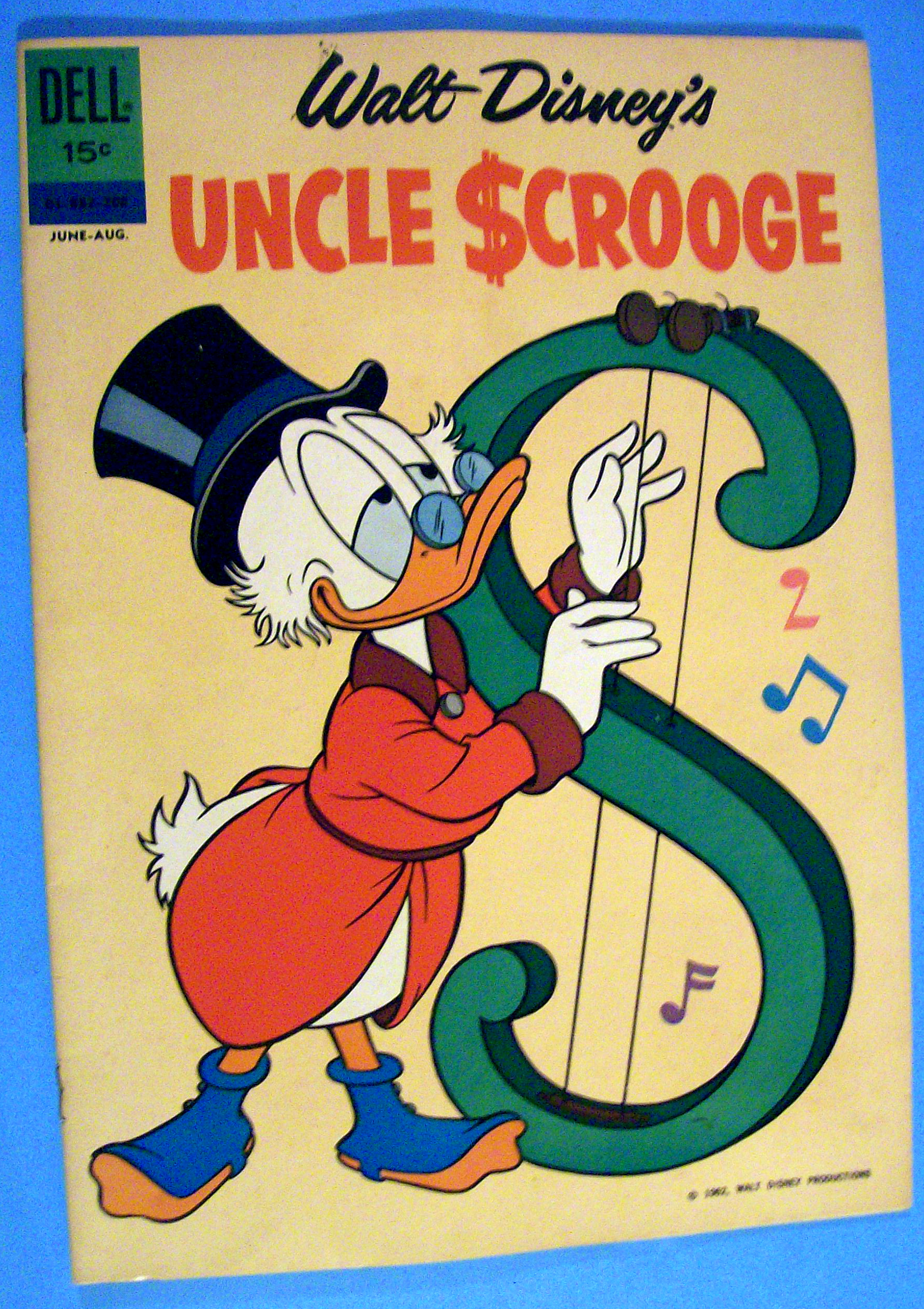 Walt Disney's Uncle Scrooge Comic #38-June-August 1962
