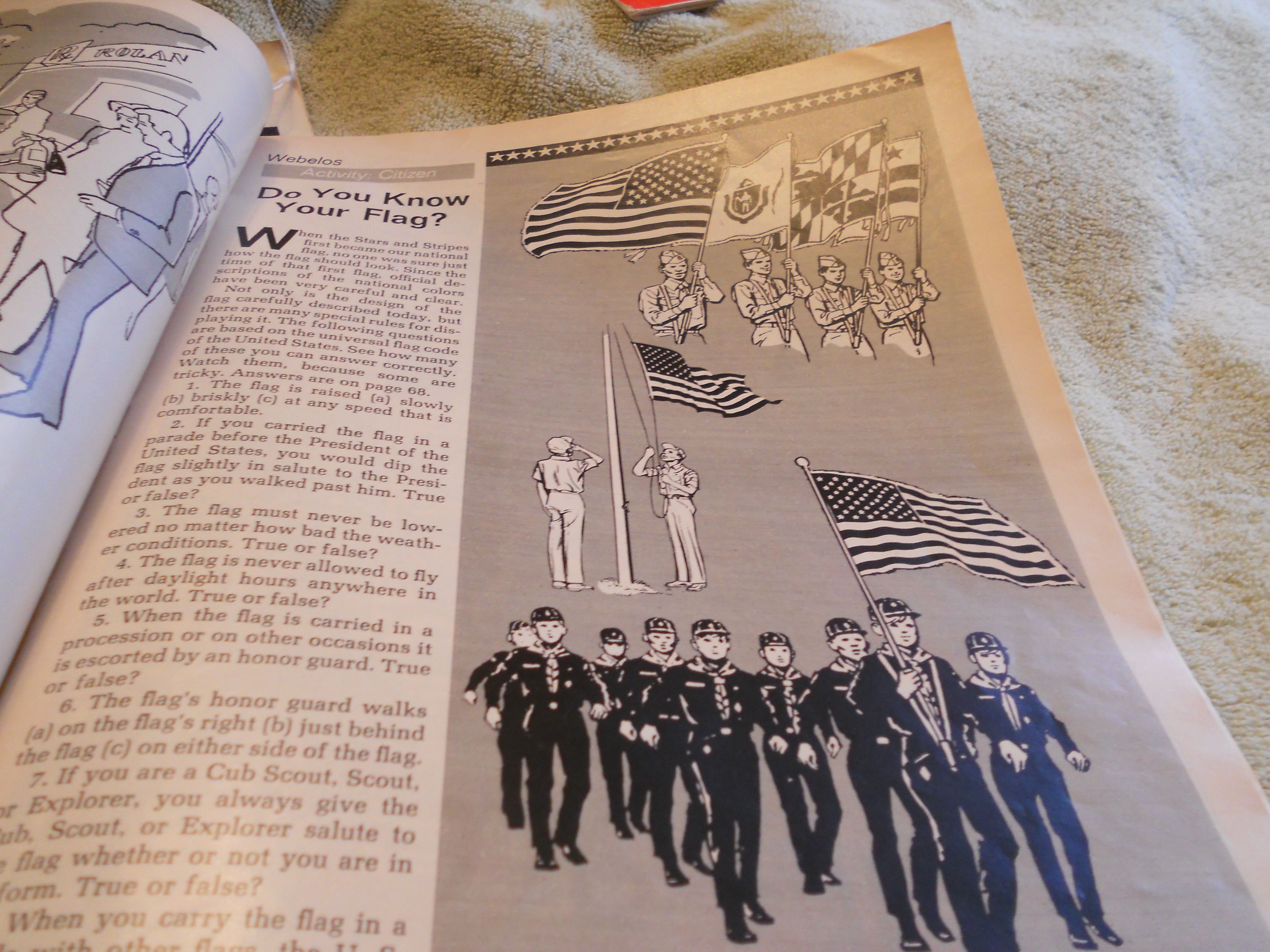 Boy's Life Magazines Pair Feb.&Mar.1974