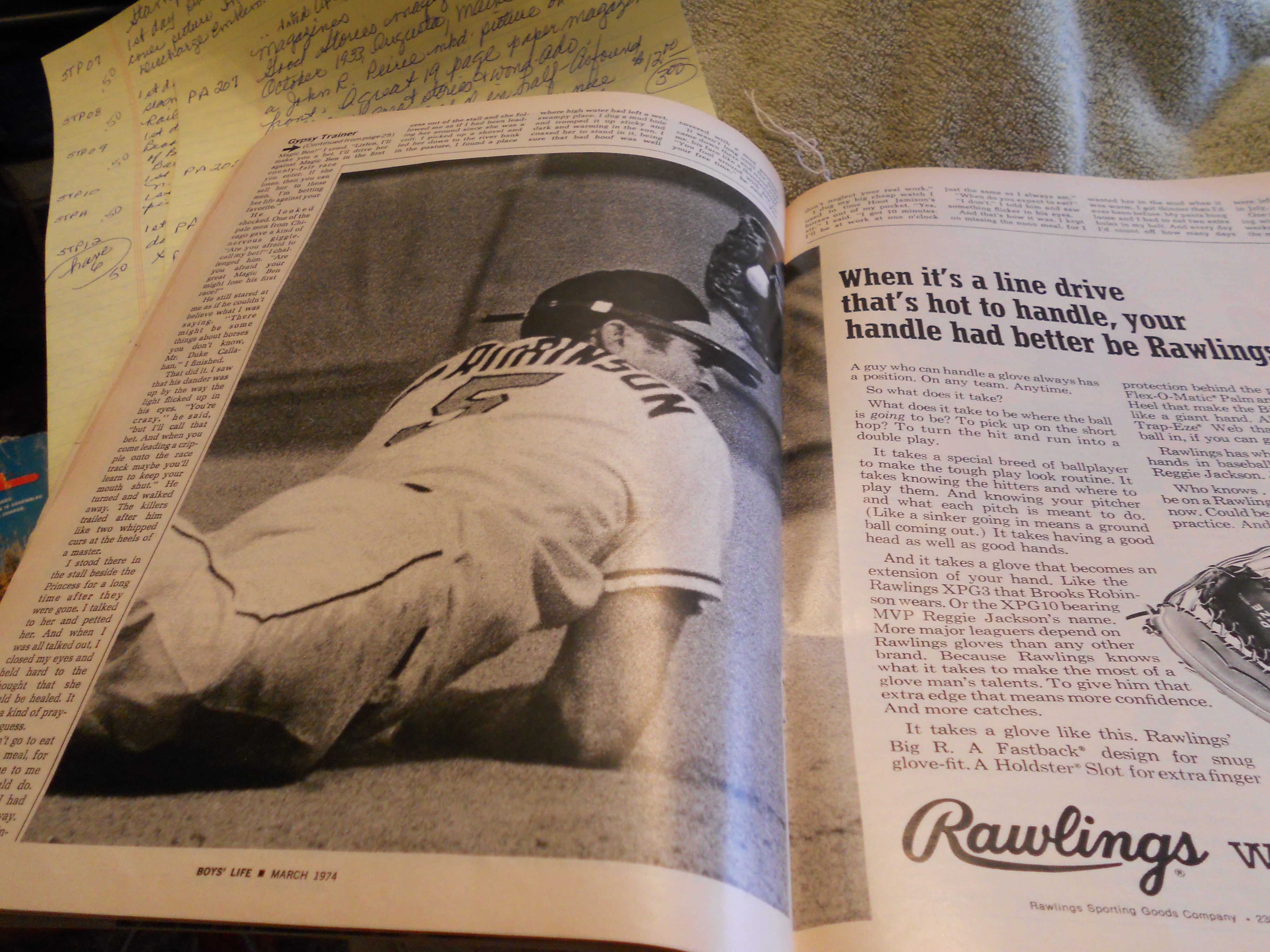 Boy's Life Magazines Pair Feb.&Mar.1974
