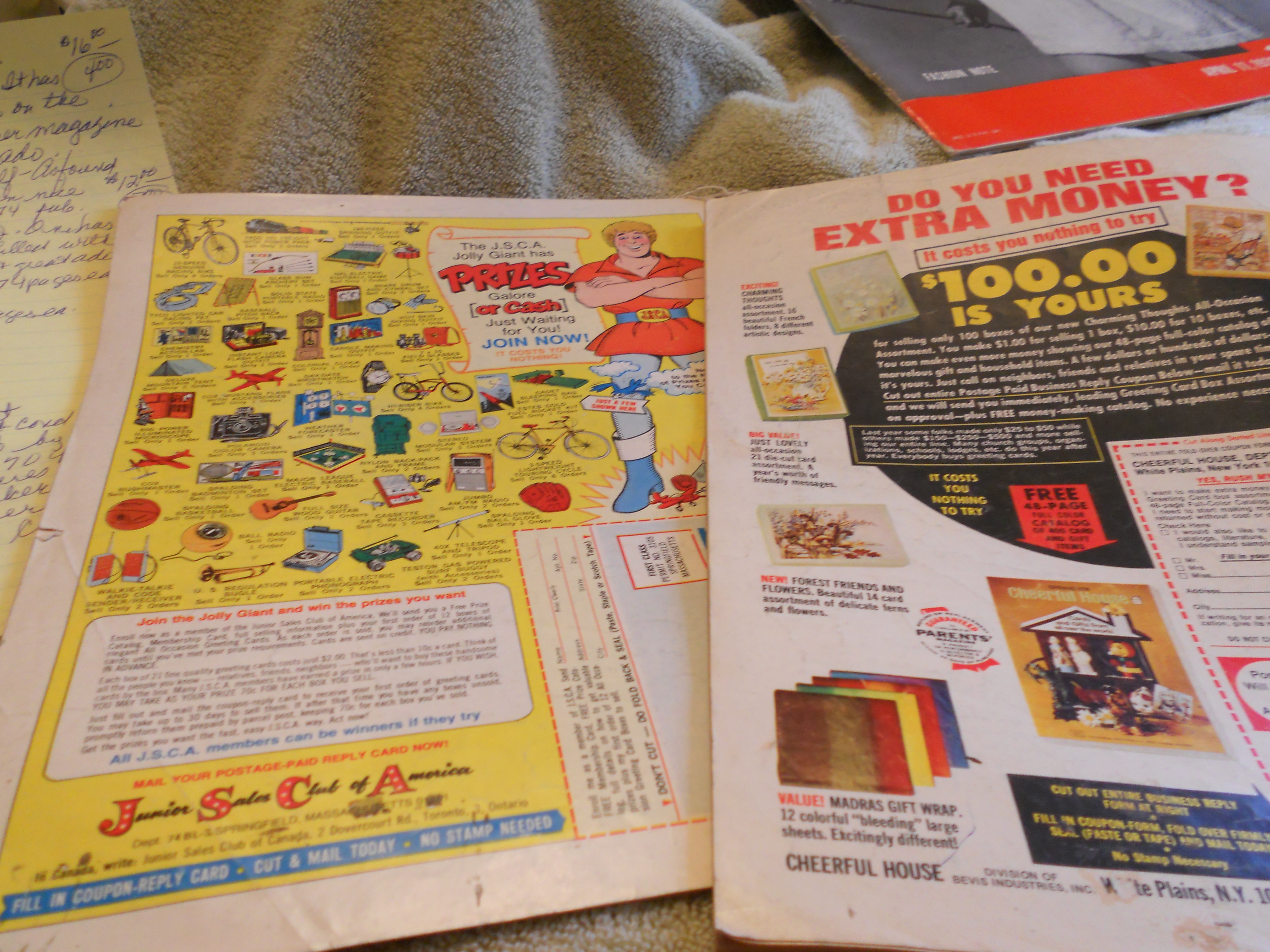 Boy's Life Magazines Pair Feb.&Mar.1974