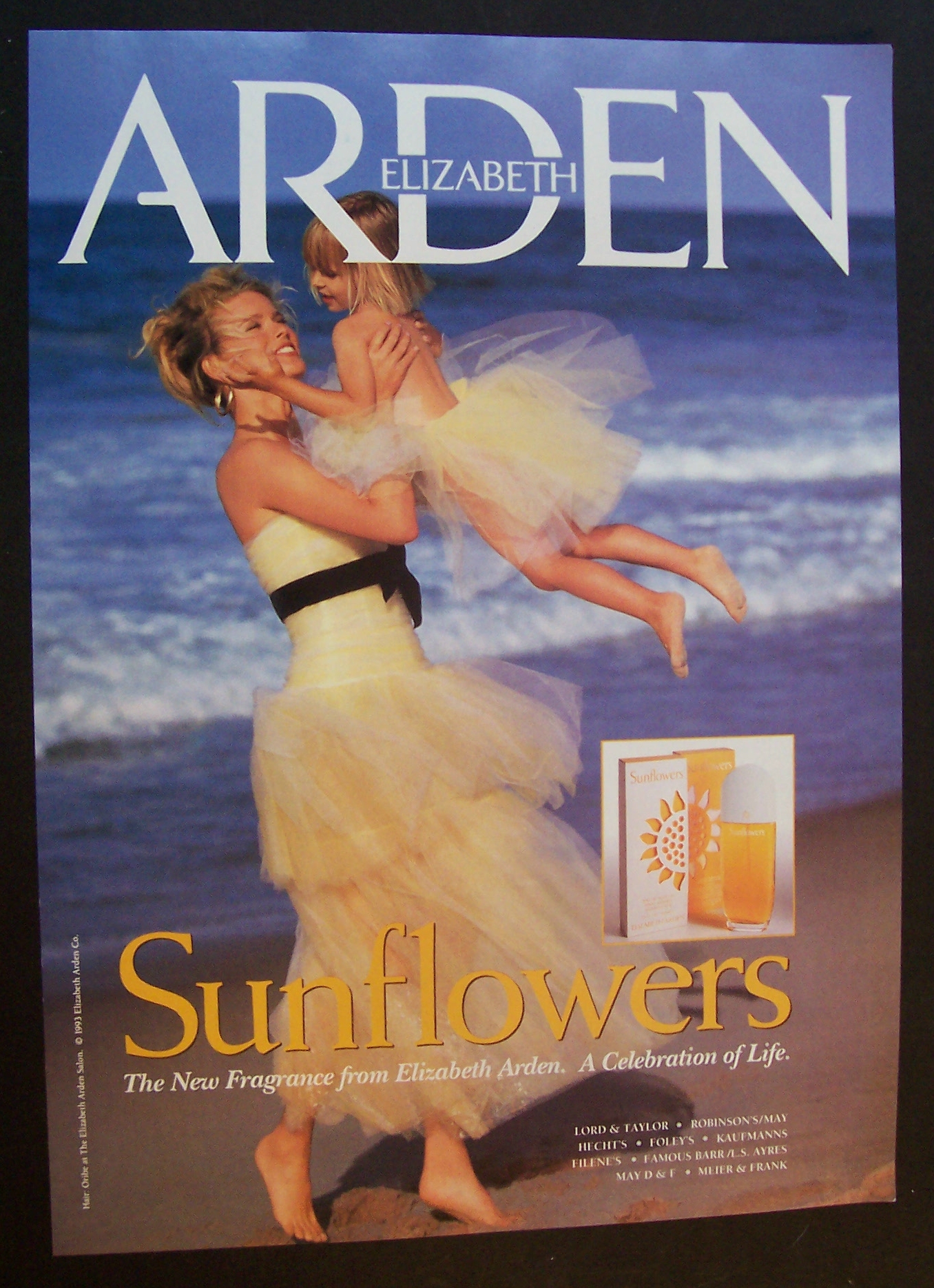 1992 Elizabeth Arden's Sunflowers Cologne