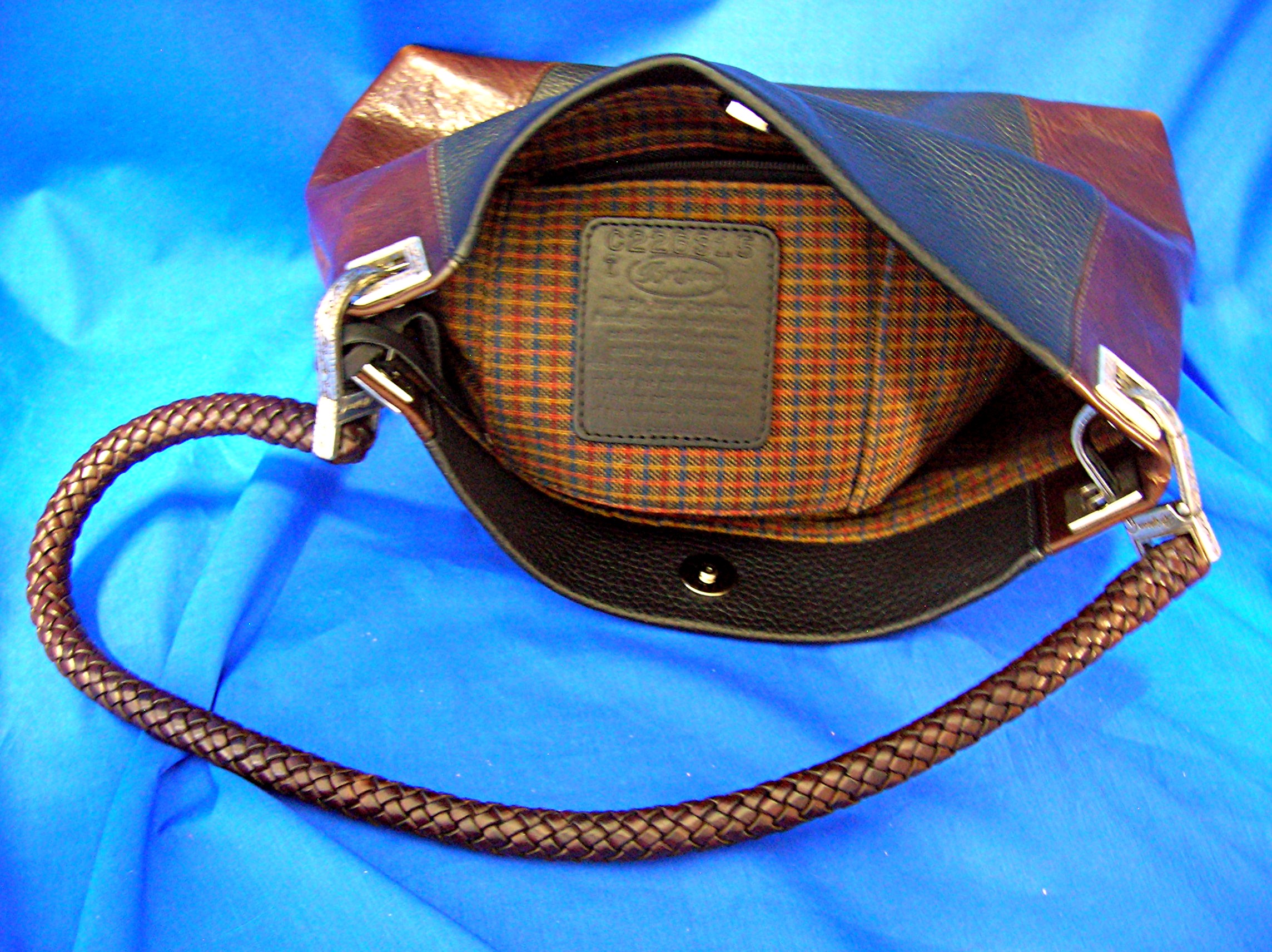 Brighton Black and brown Leather Bag
