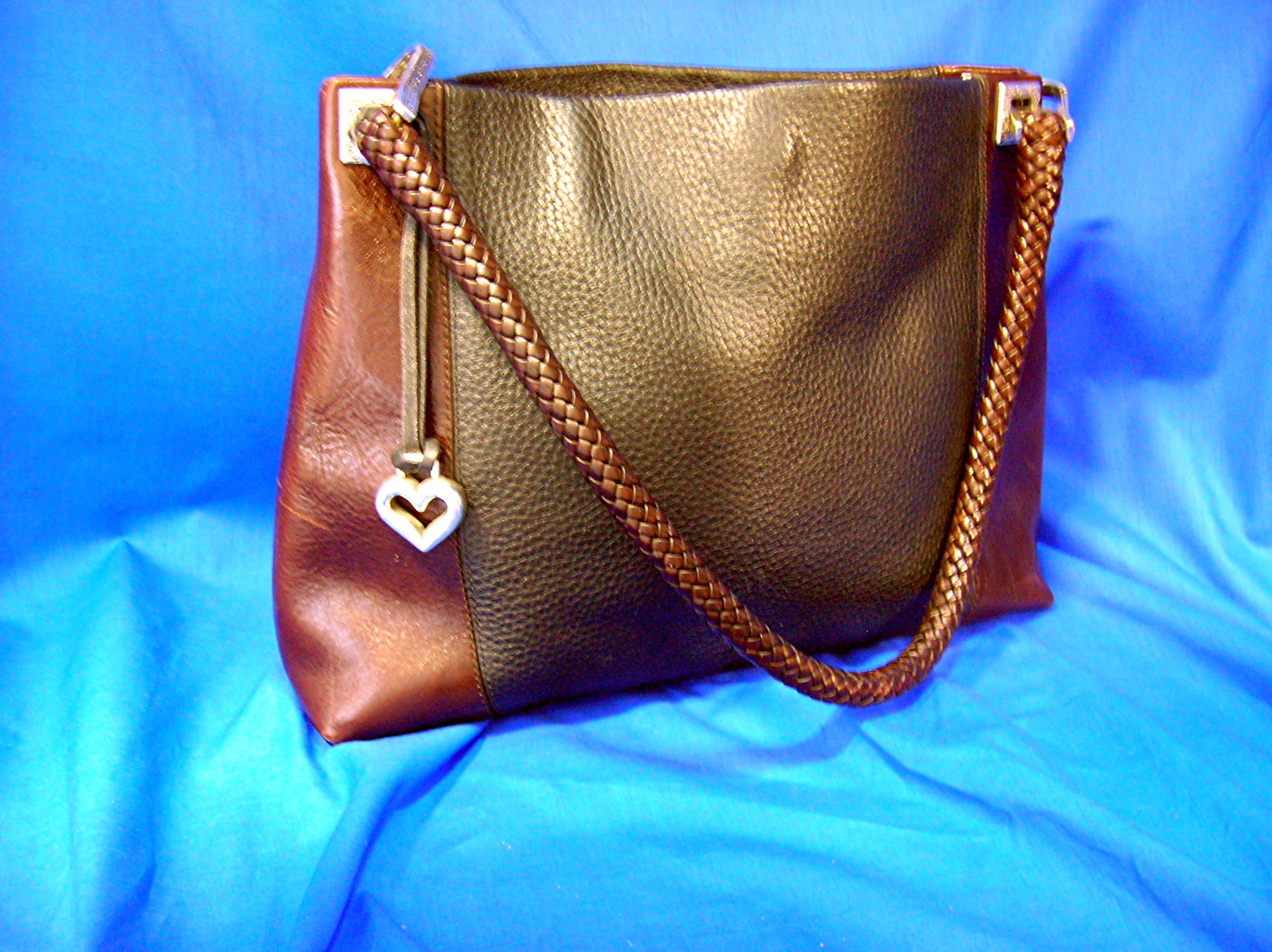 Brighton Black and brown Leather Bag