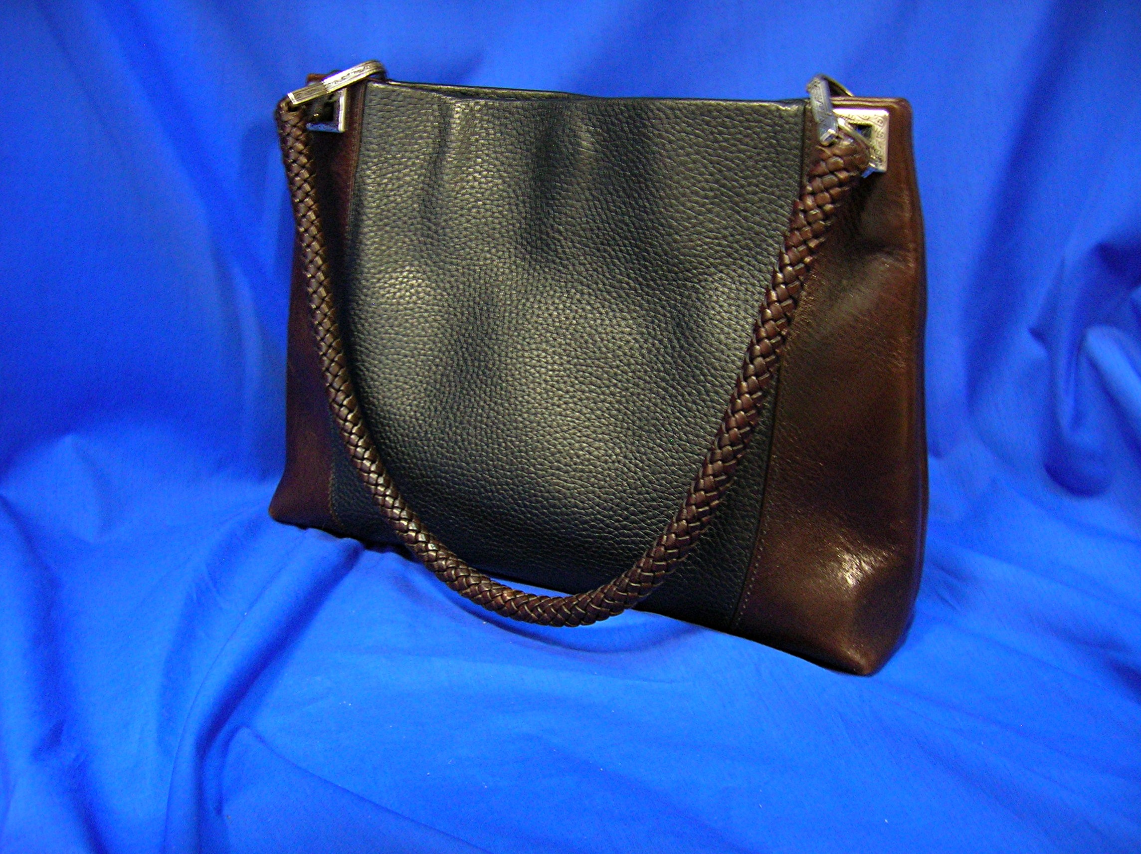 Brighton Black and brown Leather Bag