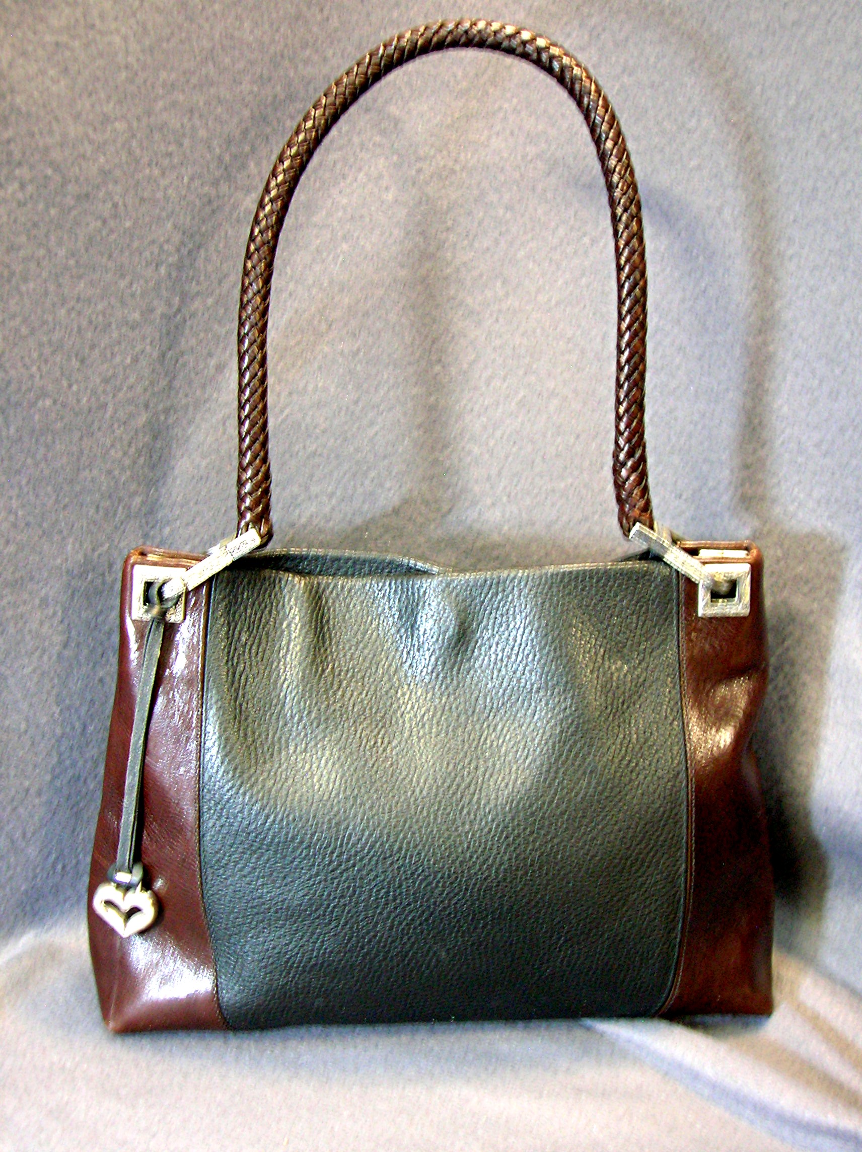 Brighton Black and brown Leather Bag
