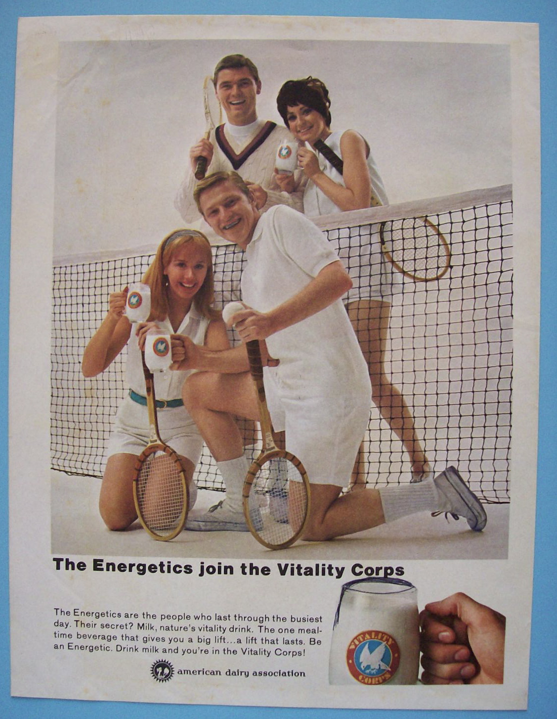 Vintage Ad: 1968 American Dairy Association