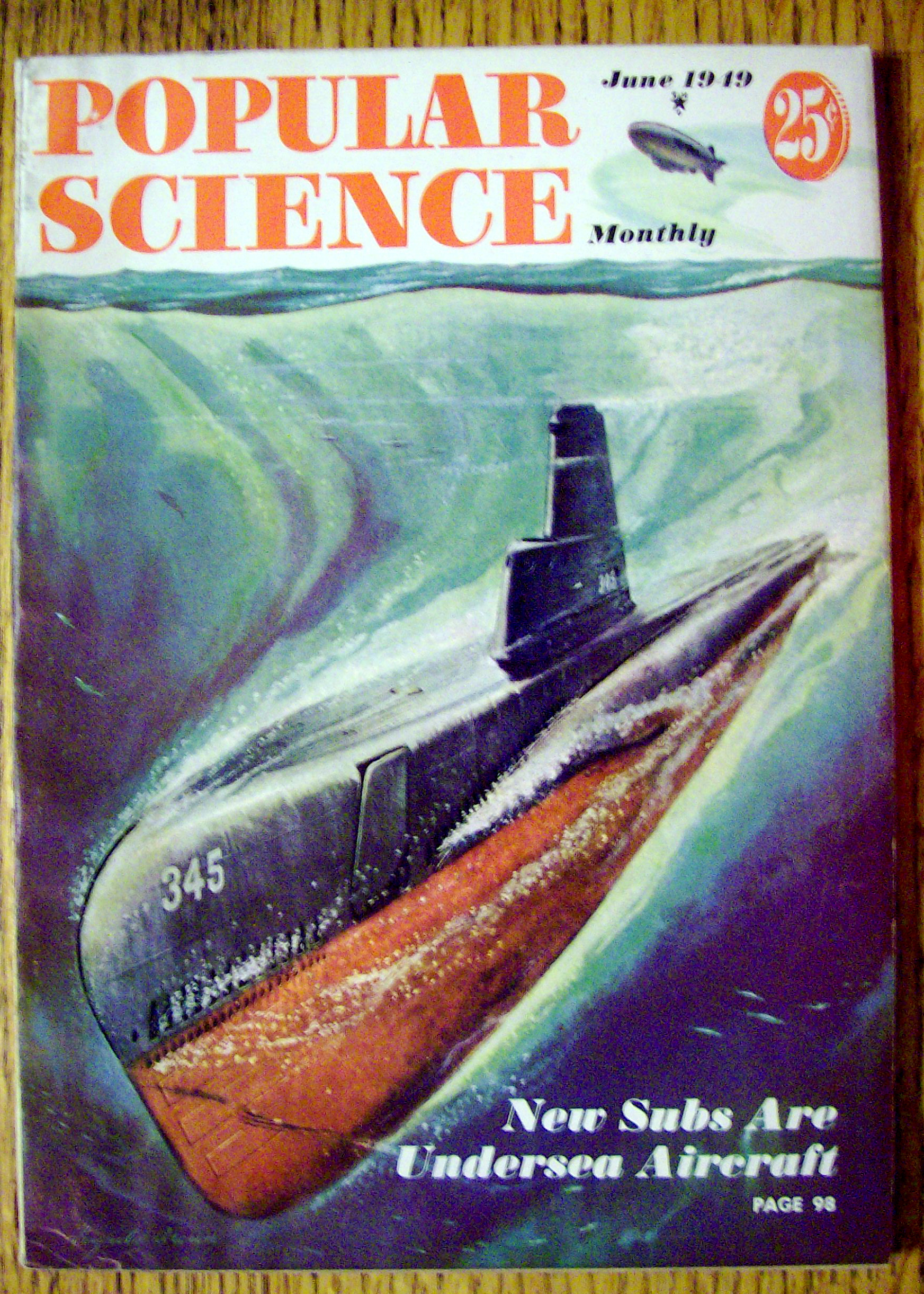 Popular Science-June 1949-New Subs